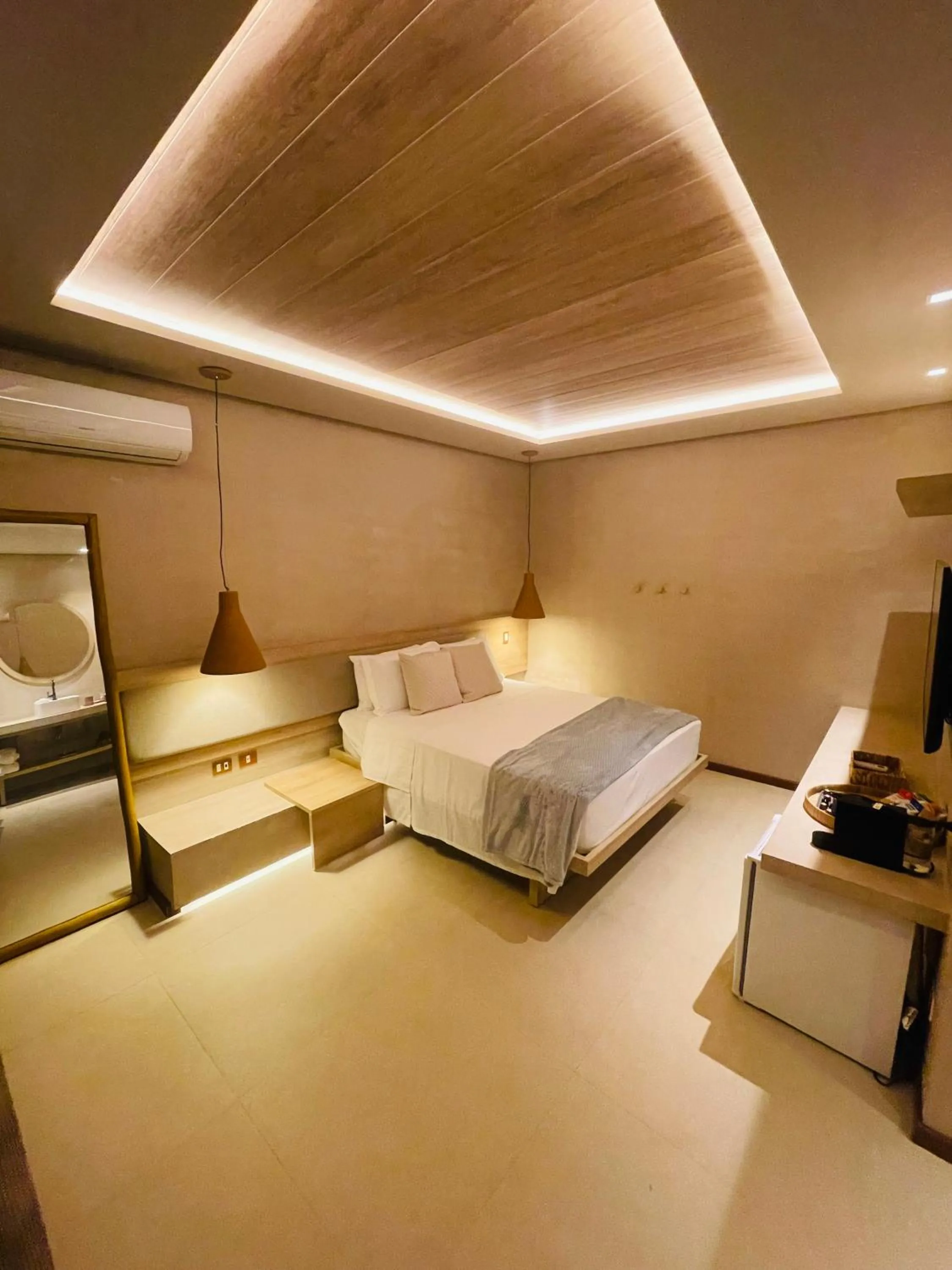 Bed in POUSADA DO MIRANTE