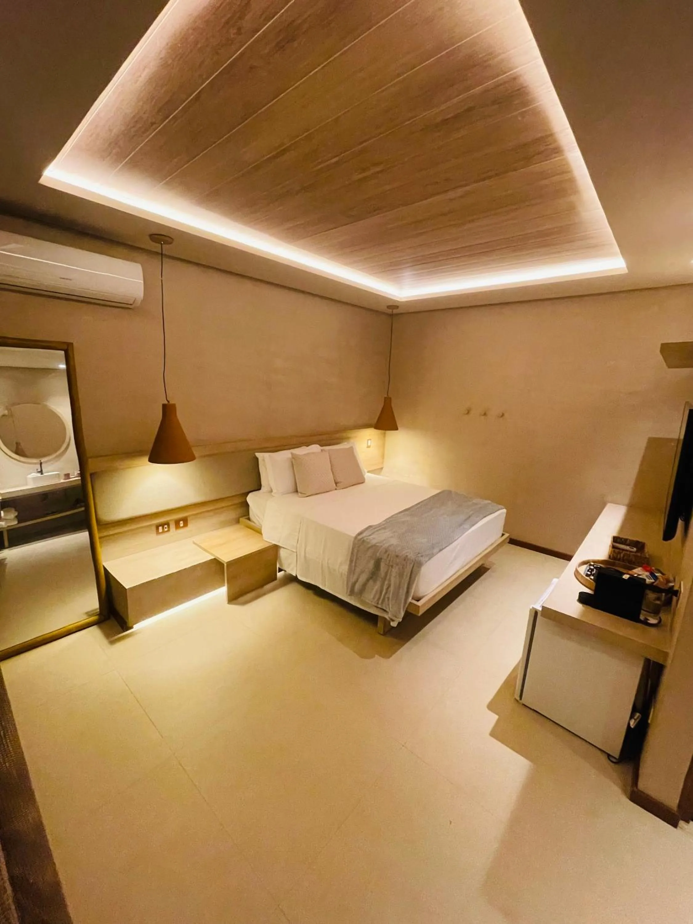 Bed in POUSADA DO MIRANTE