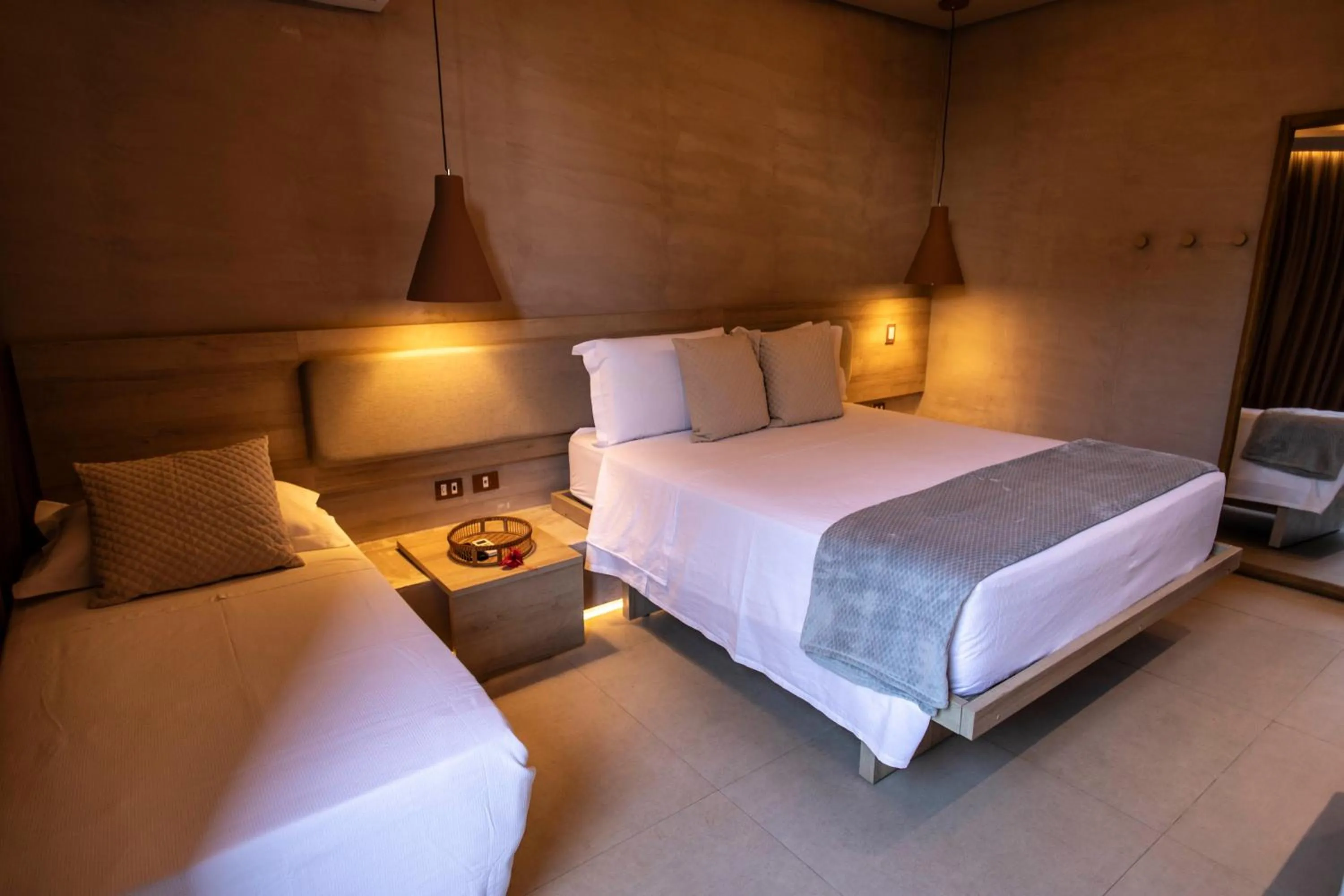 Bed in POUSADA DO MIRANTE