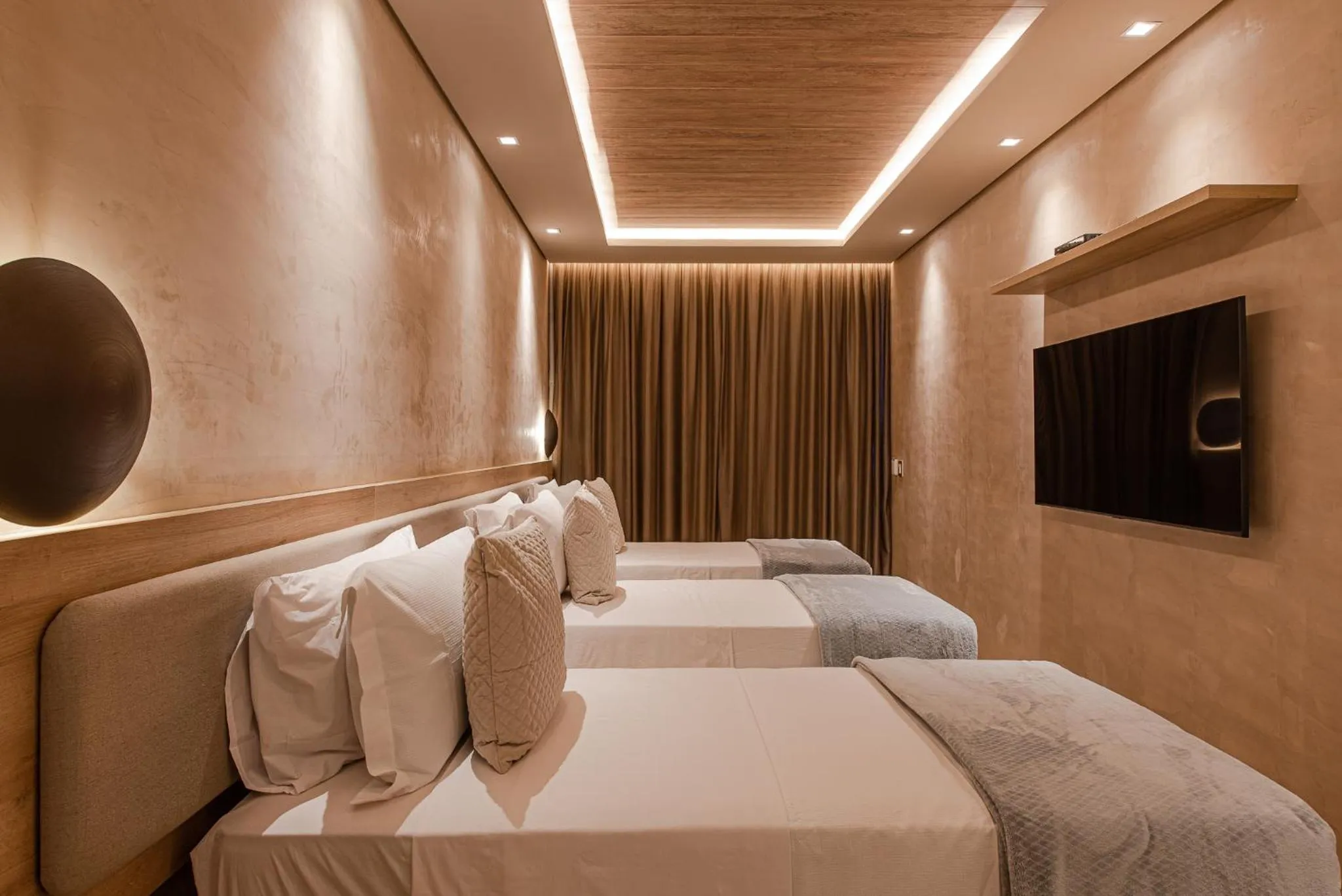 Bed in POUSADA DO MIRANTE