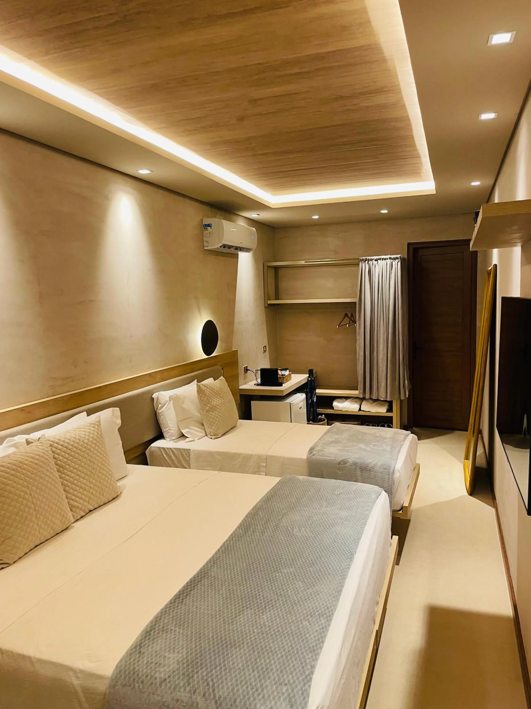 Bed in POUSADA DO MIRANTE