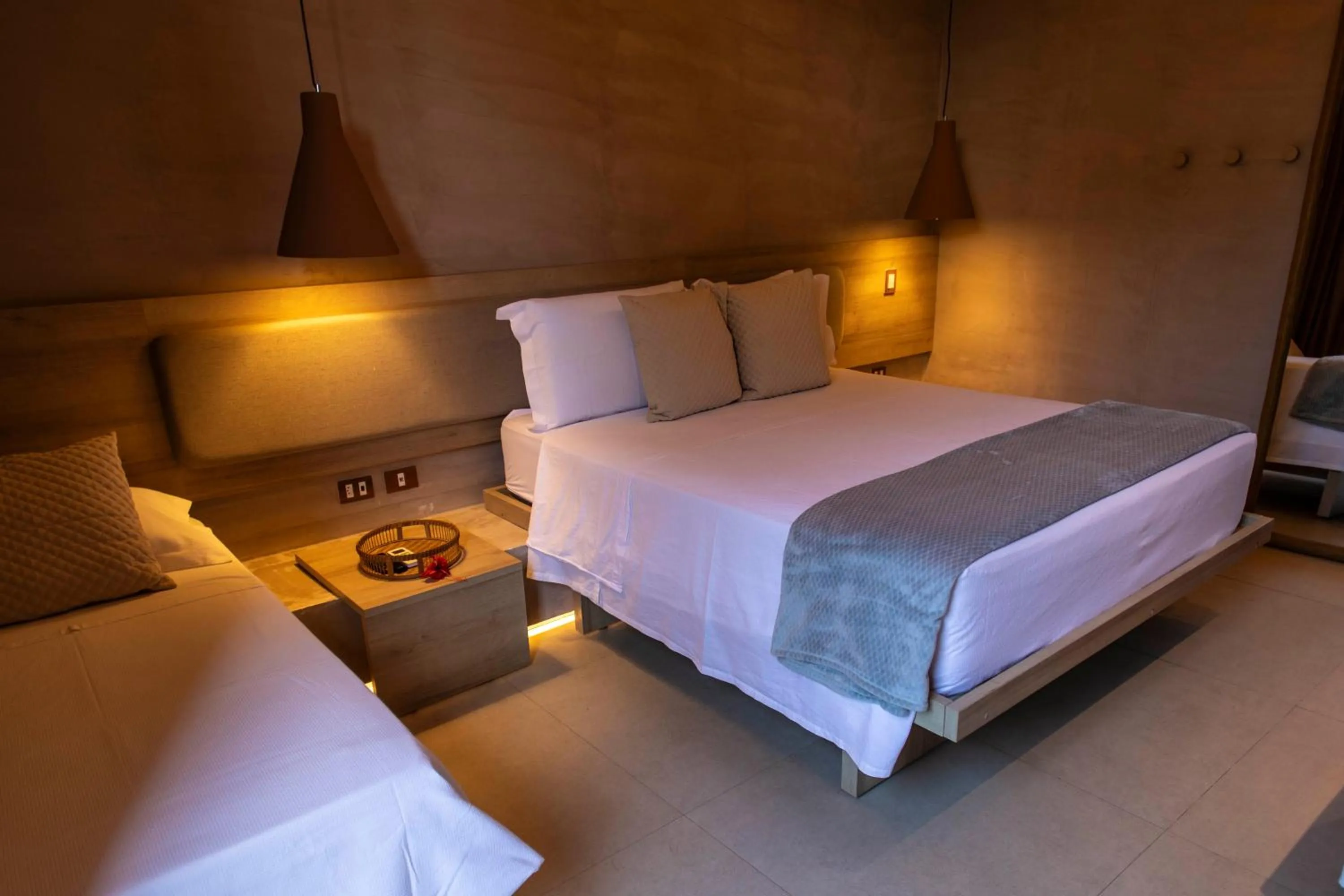 Bed in POUSADA DO MIRANTE