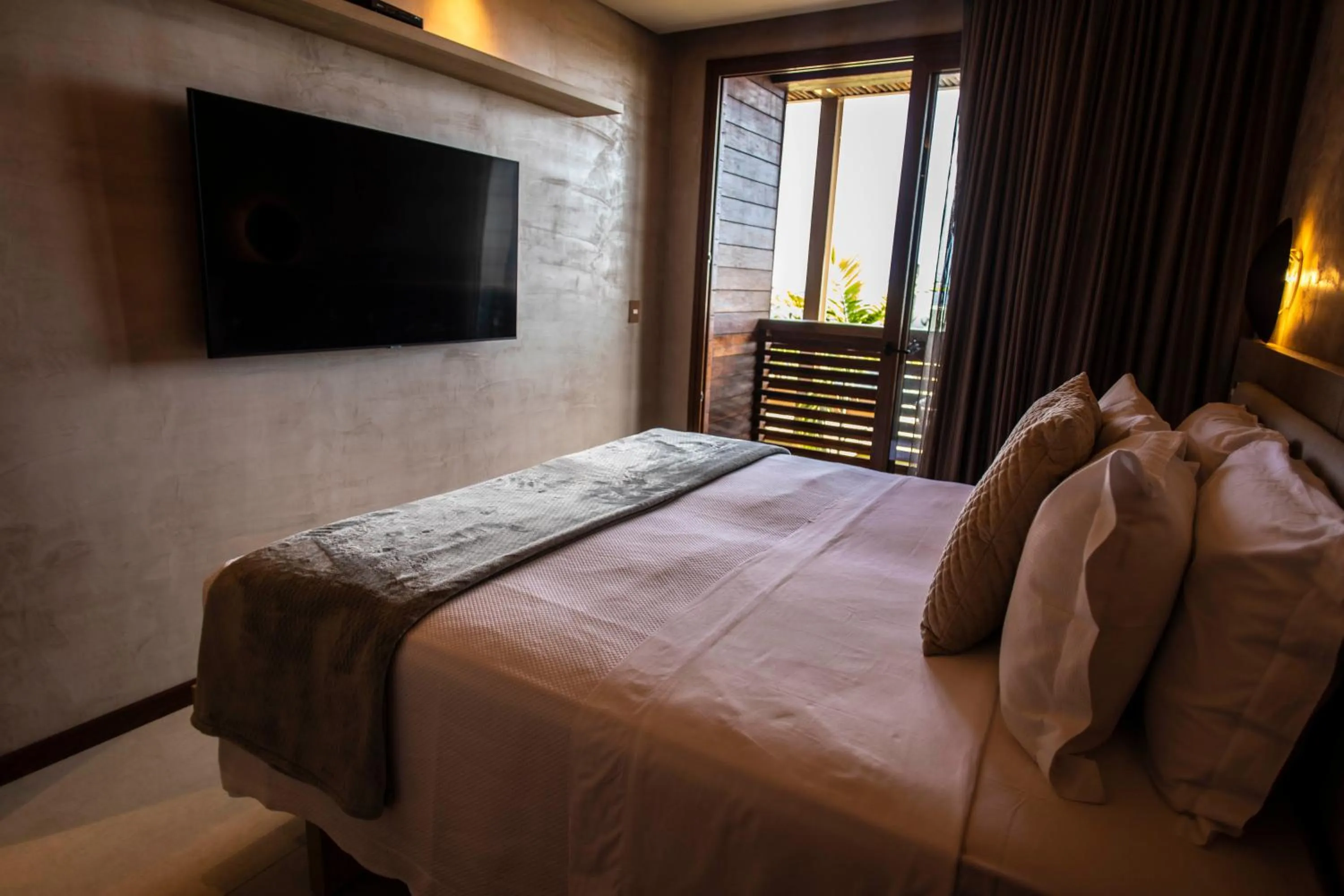 Bed in POUSADA DO MIRANTE