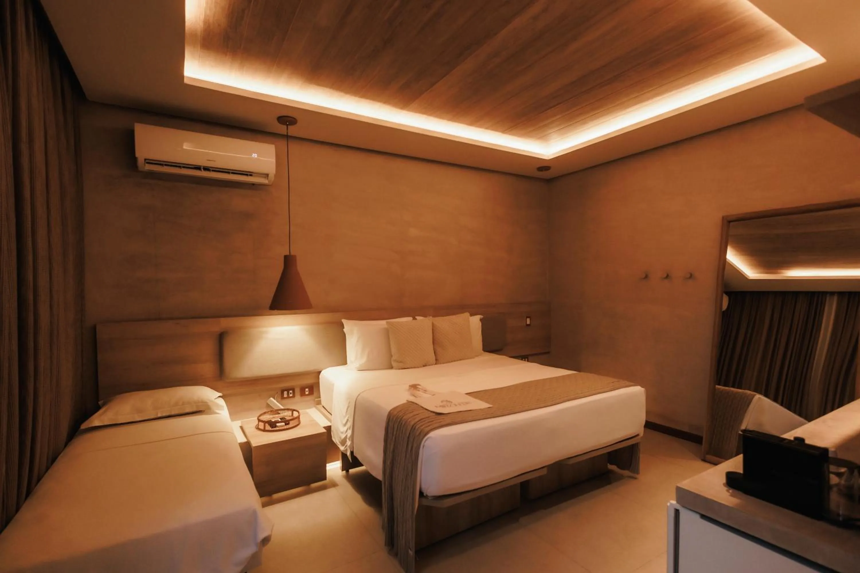 Bed in POUSADA DO MIRANTE