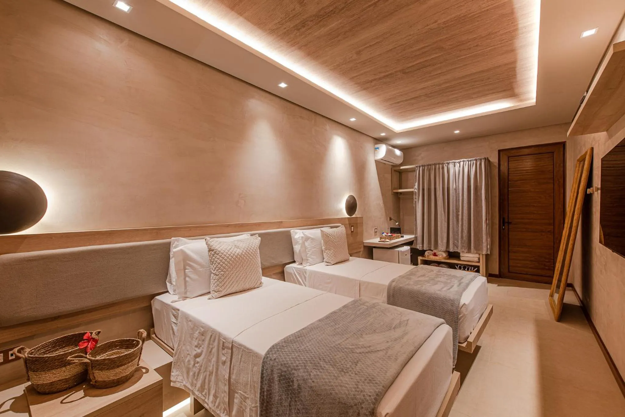 Bed in POUSADA DO MIRANTE