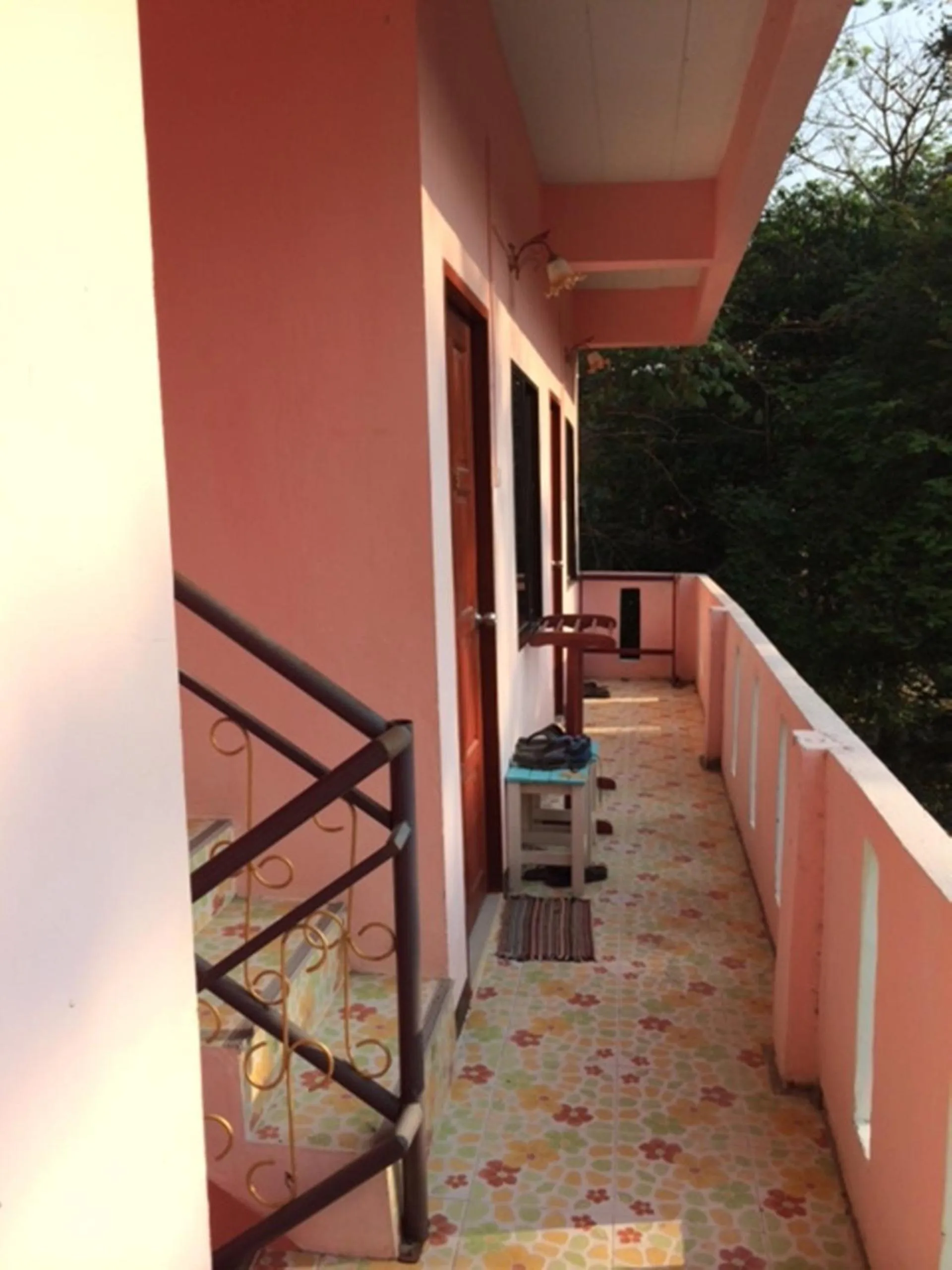 Facade/entrance in Miss Tim House