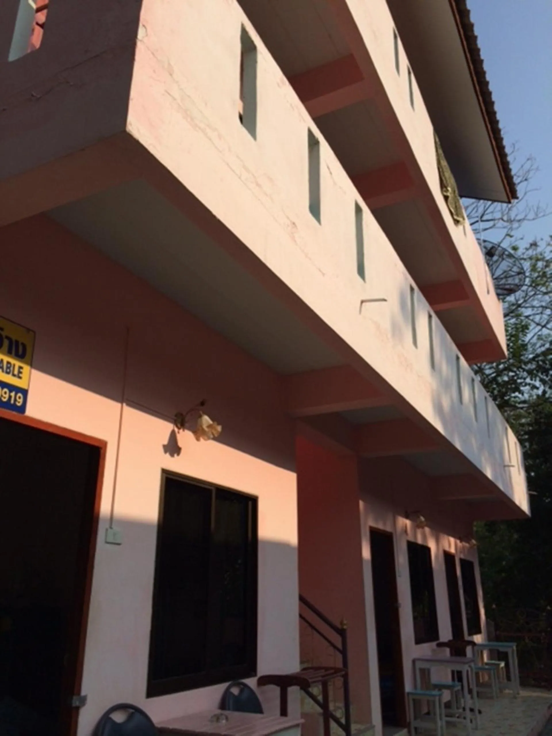 Facade/entrance in Miss Tim House