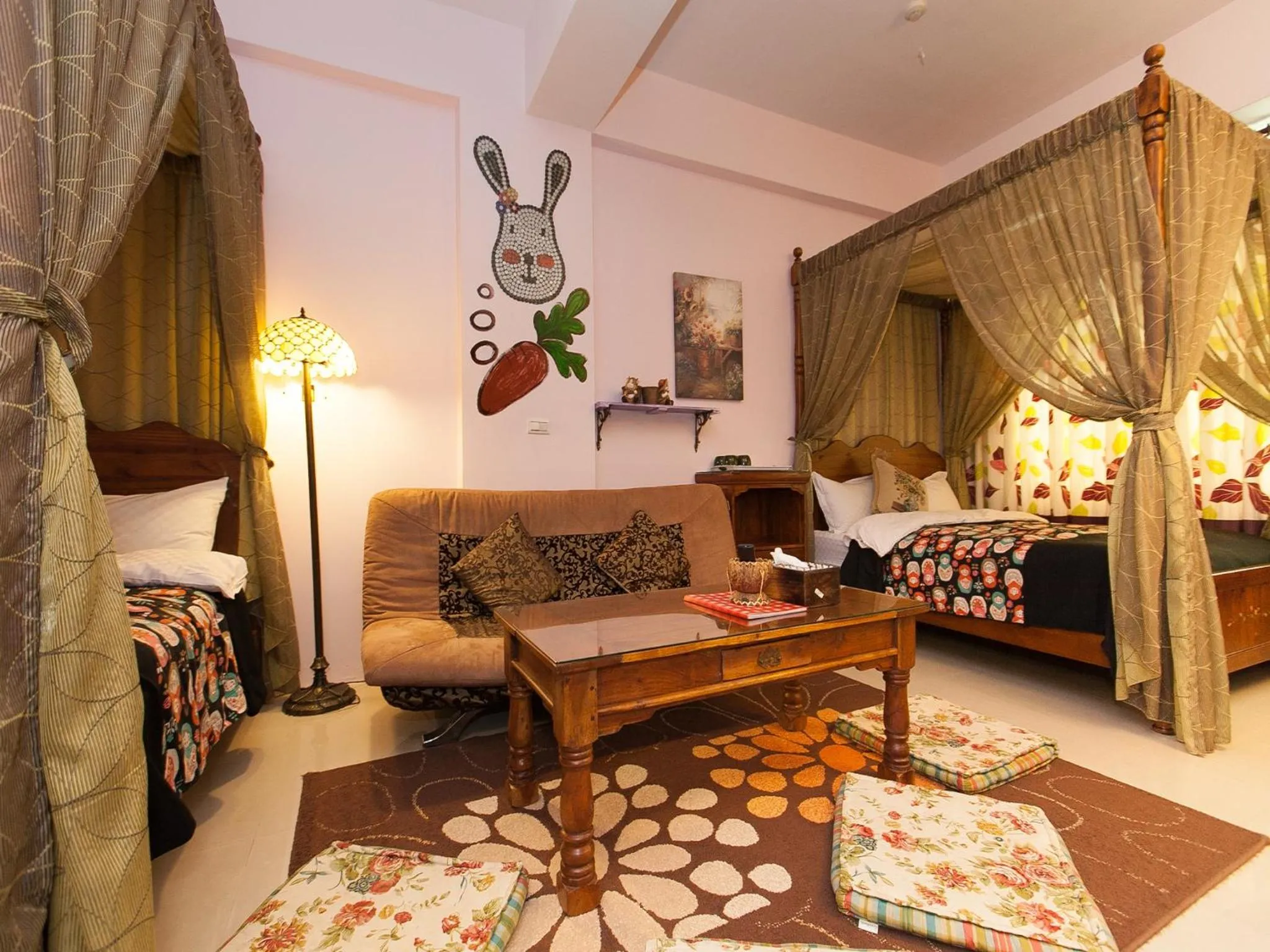 Bed in Kimoge Homestay