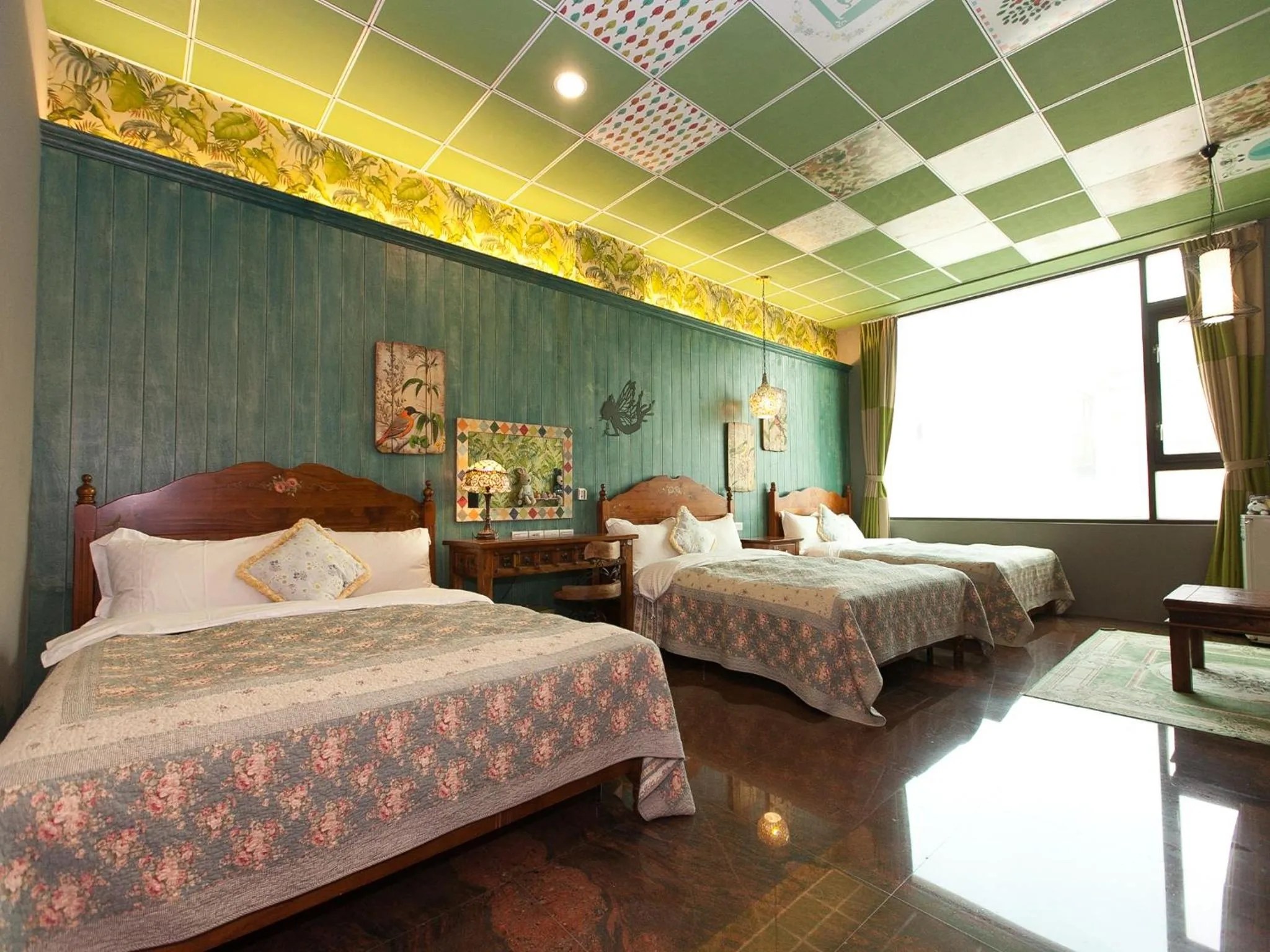 Bed in Kimoge Homestay