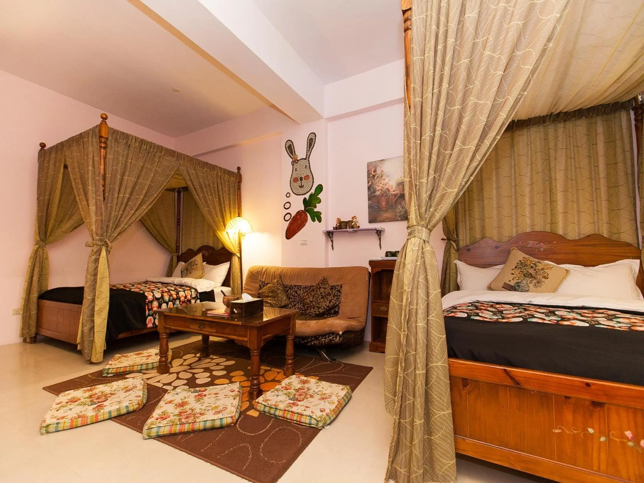 Bed in Kimoge Homestay