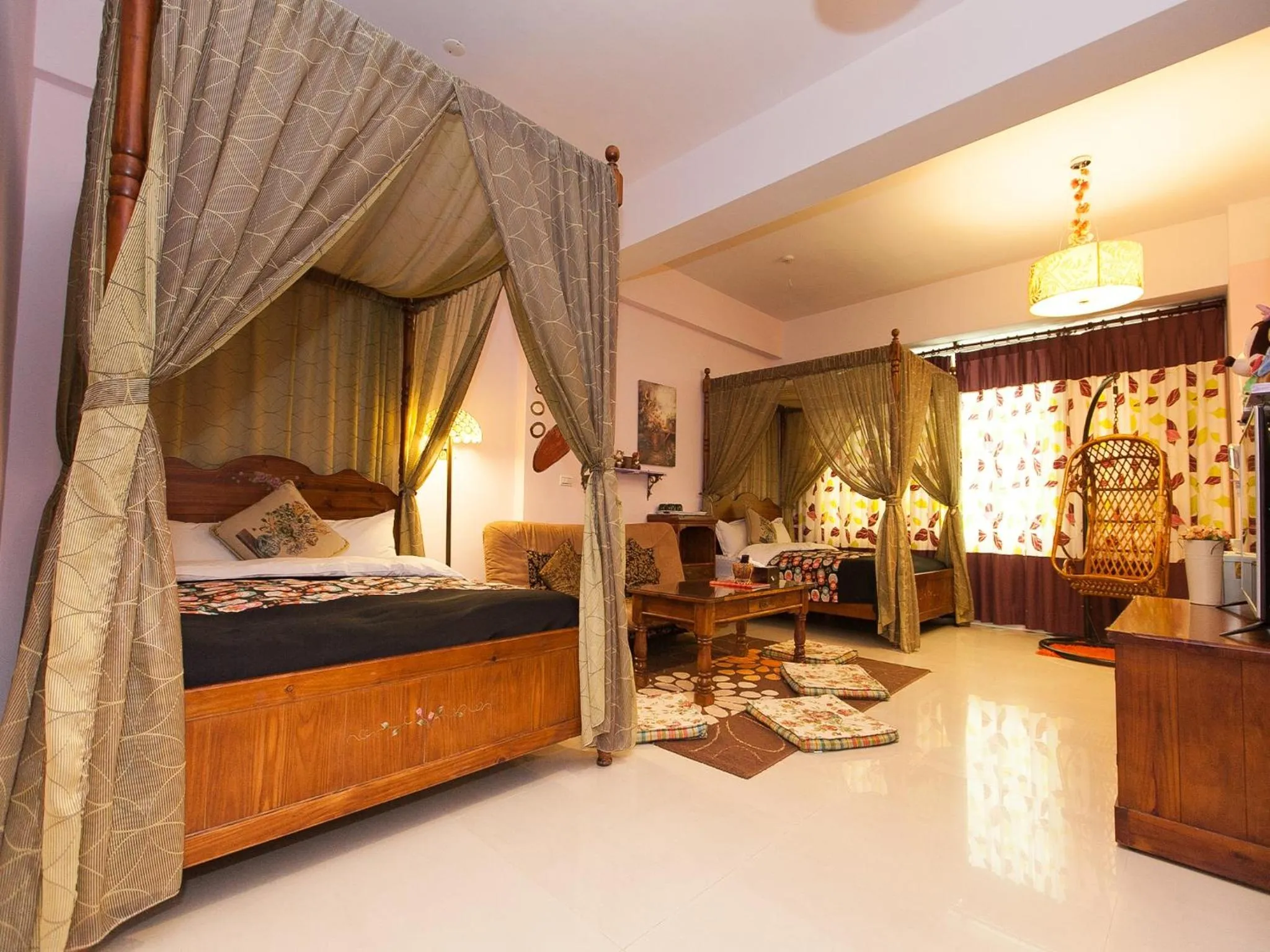 Bed in Kimoge Homestay