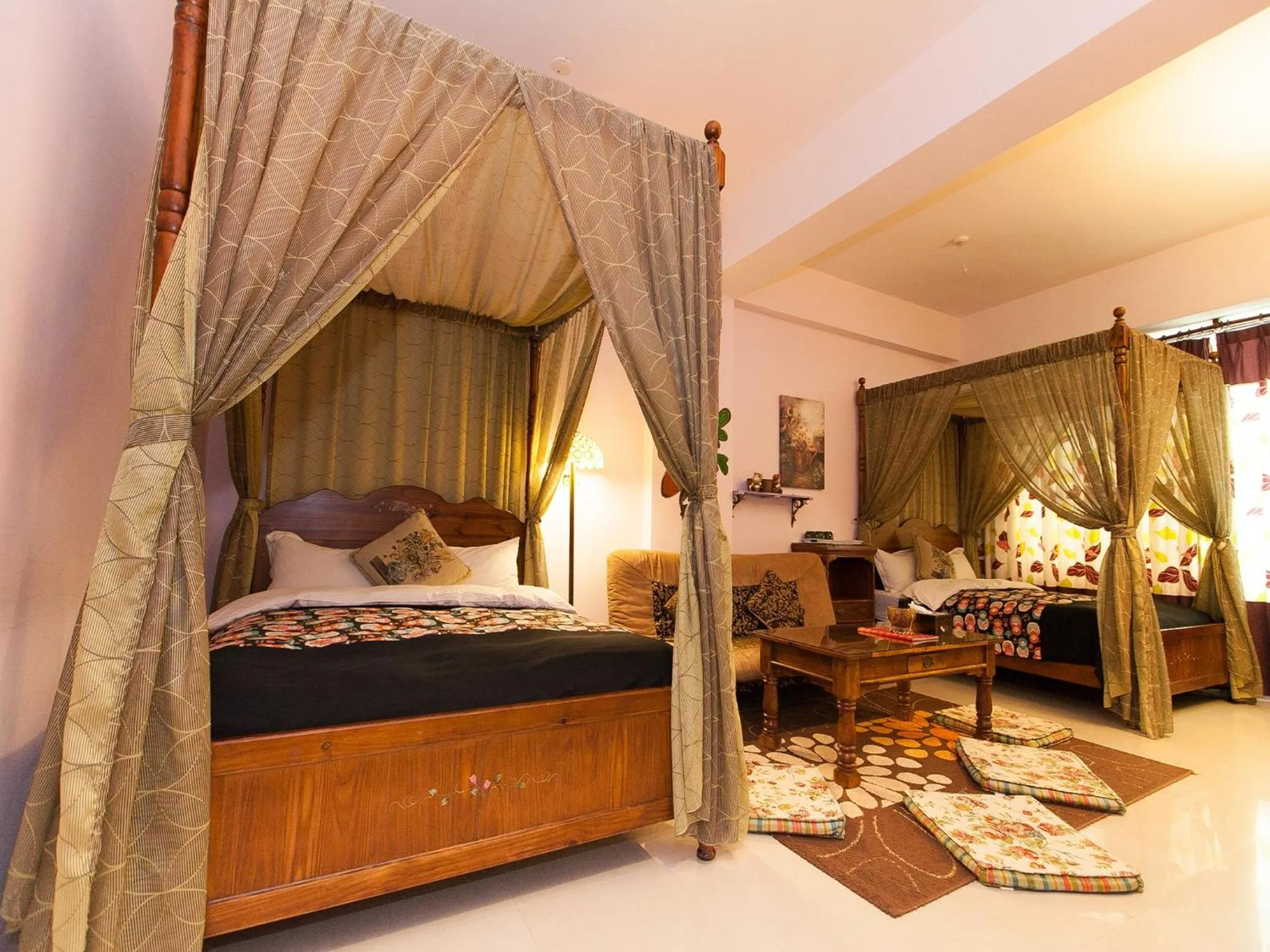 Bed in Kimoge Homestay