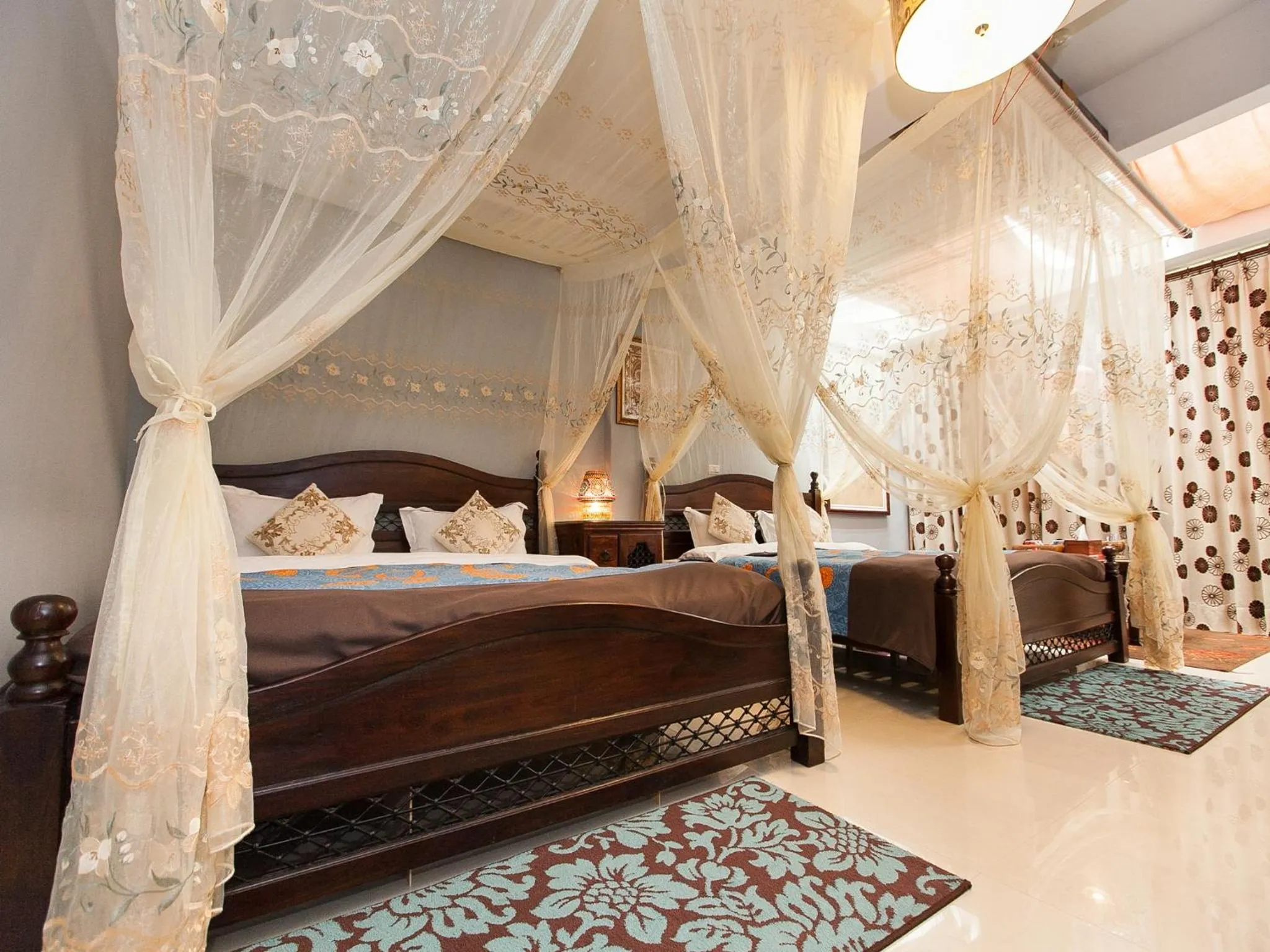 Bed in Kimoge Homestay