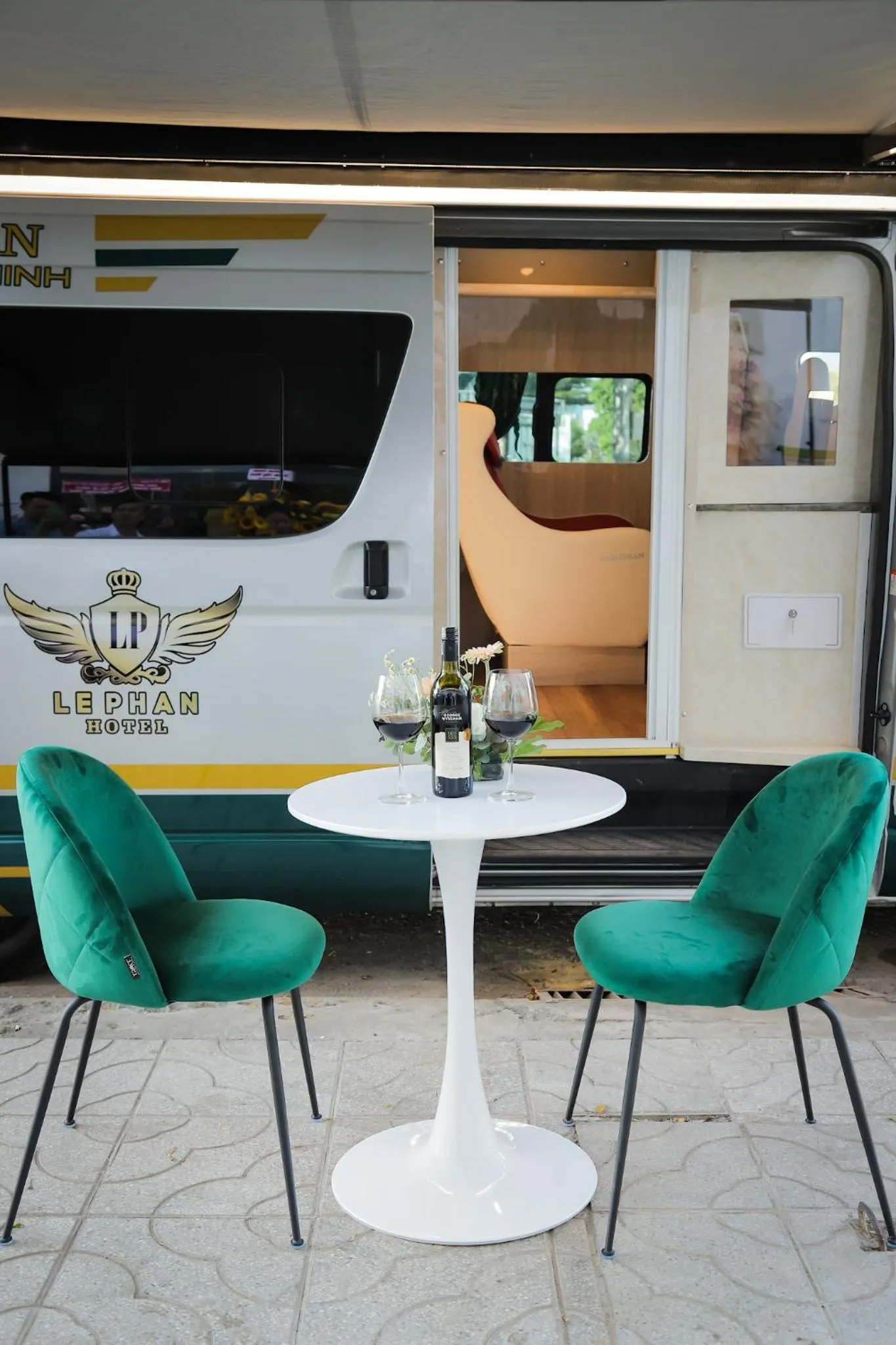 Drinks in Le Phan Hotel