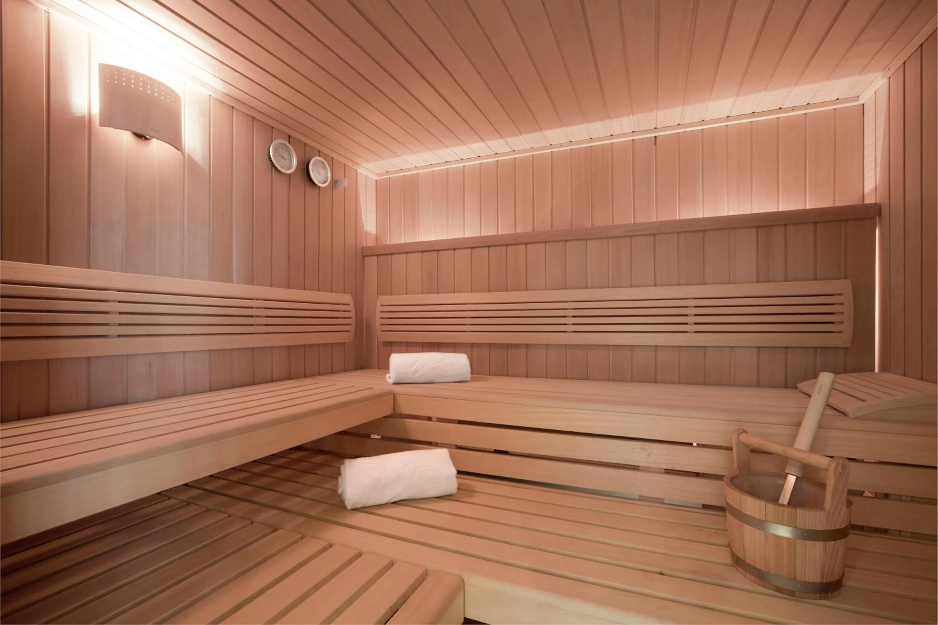 Sauna in Grupotel Orient