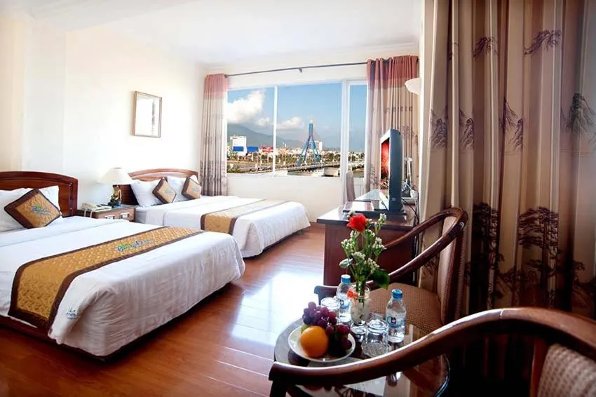 Bed in Bamboo Green Riverside Hotel