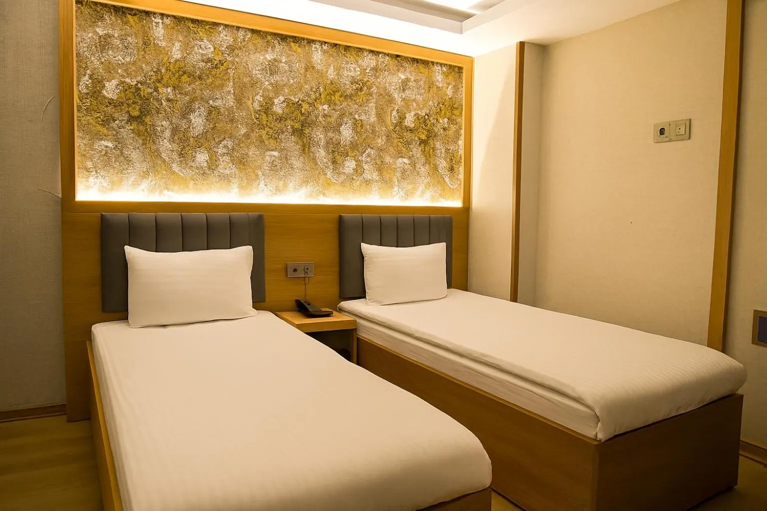 Bed in CALENBERG HOTEL