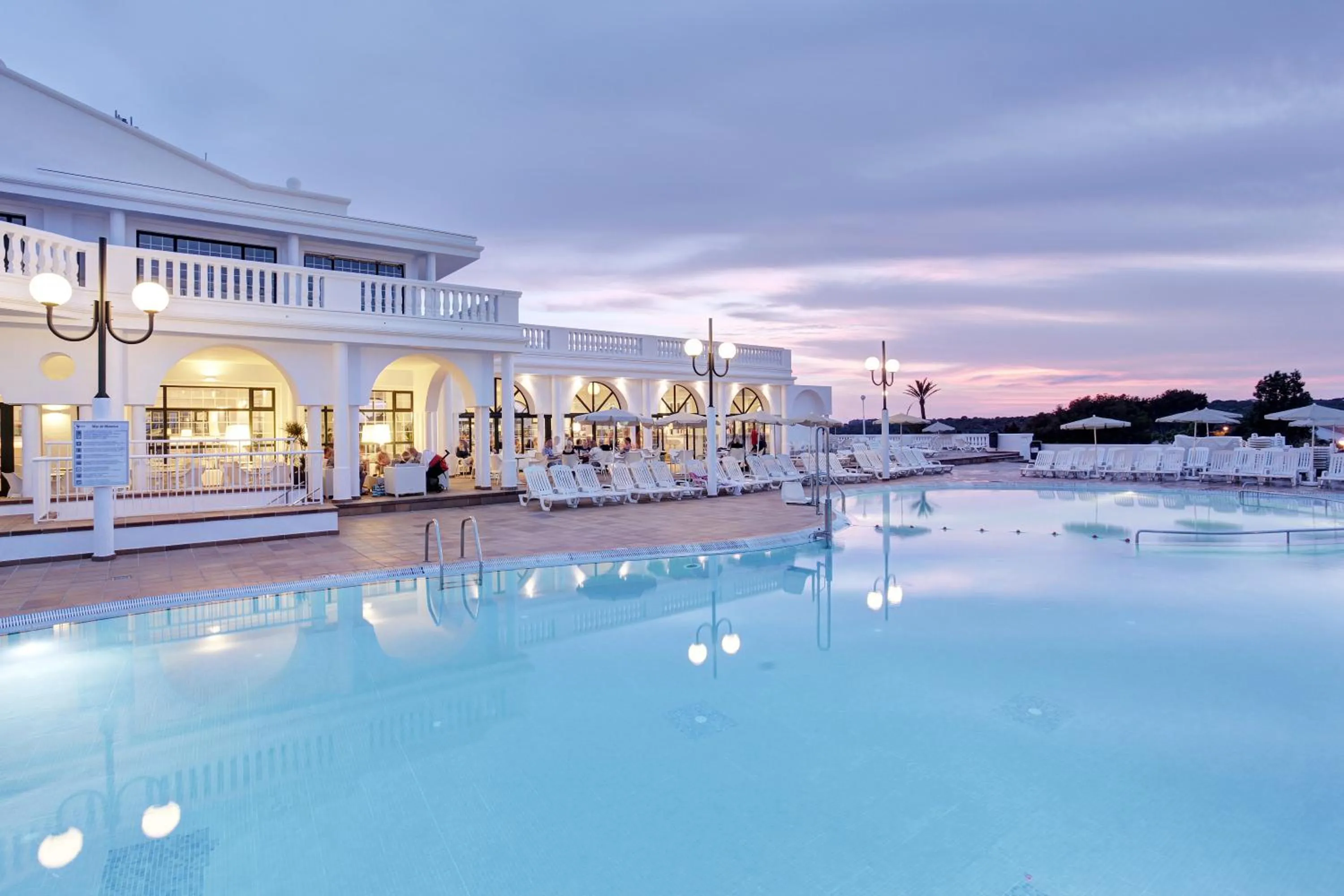 Swimming pool in Grupotel Mar de Menorca