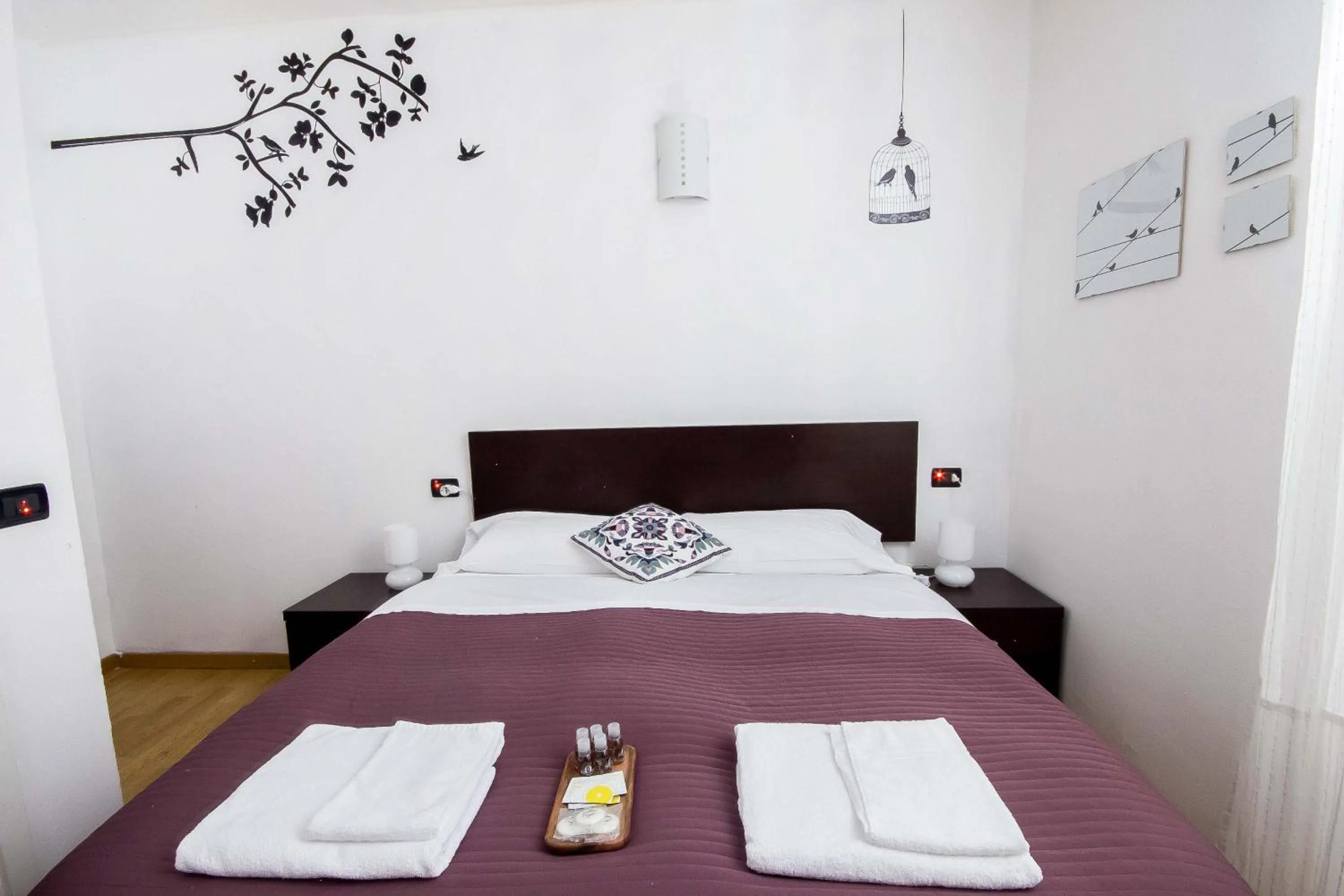 Bed in Affittacamere The Tramp