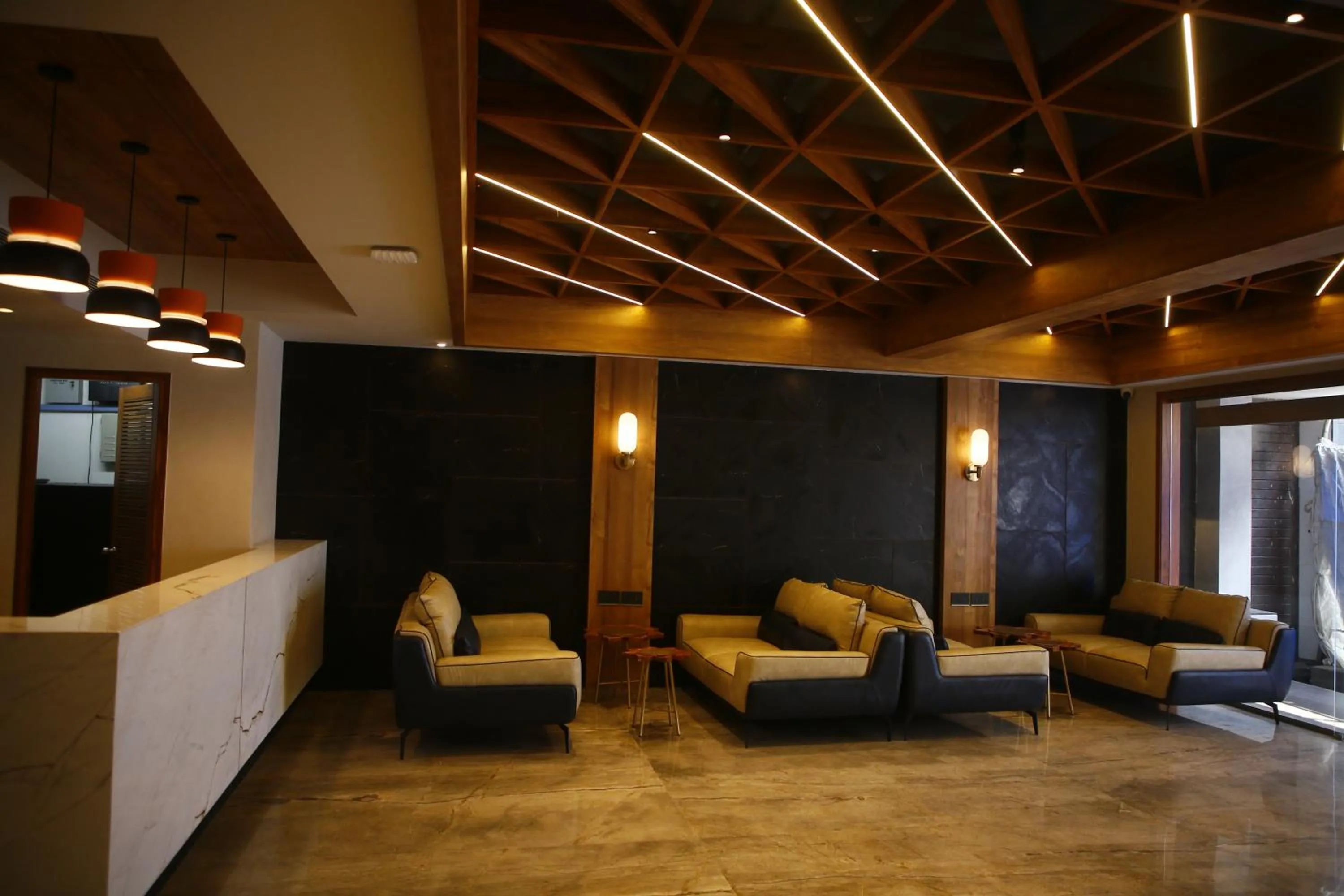 Seating area in Avana- A Boutique Hotel