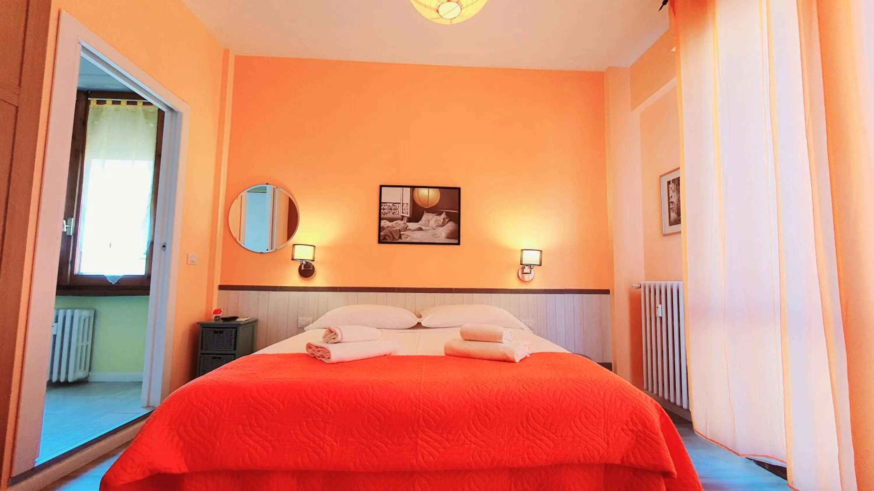 Bed in Il Giglio Guest House