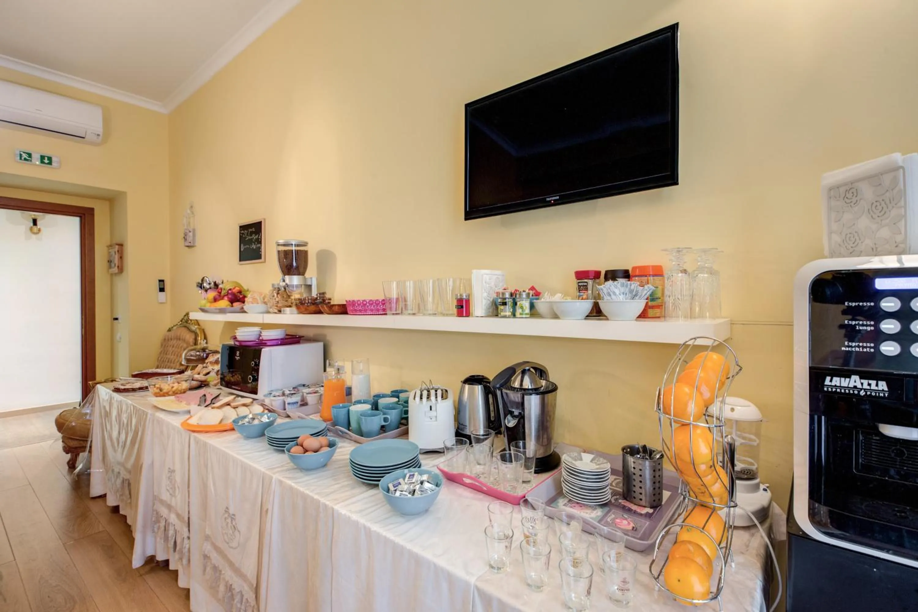 Food and drinks in La Reggia dei Principi