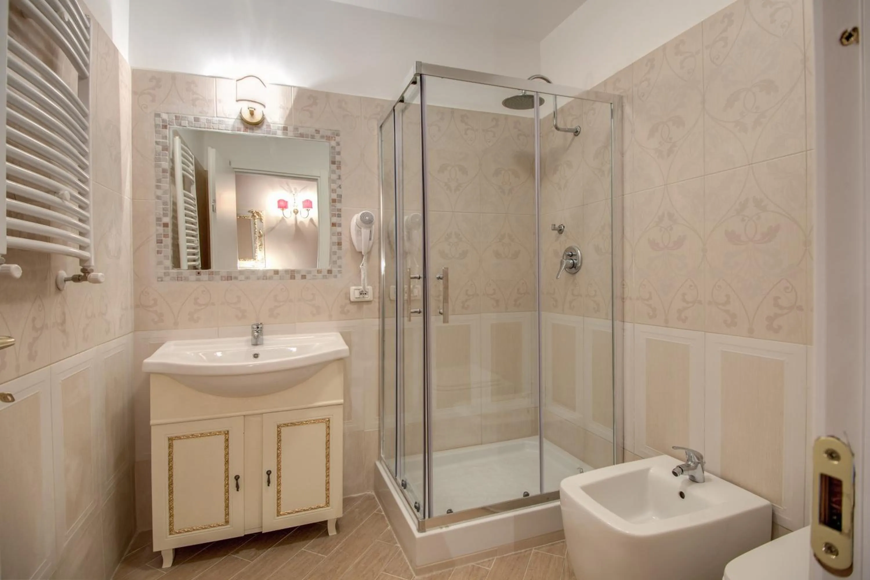 Bathroom in La Reggia dei Principi