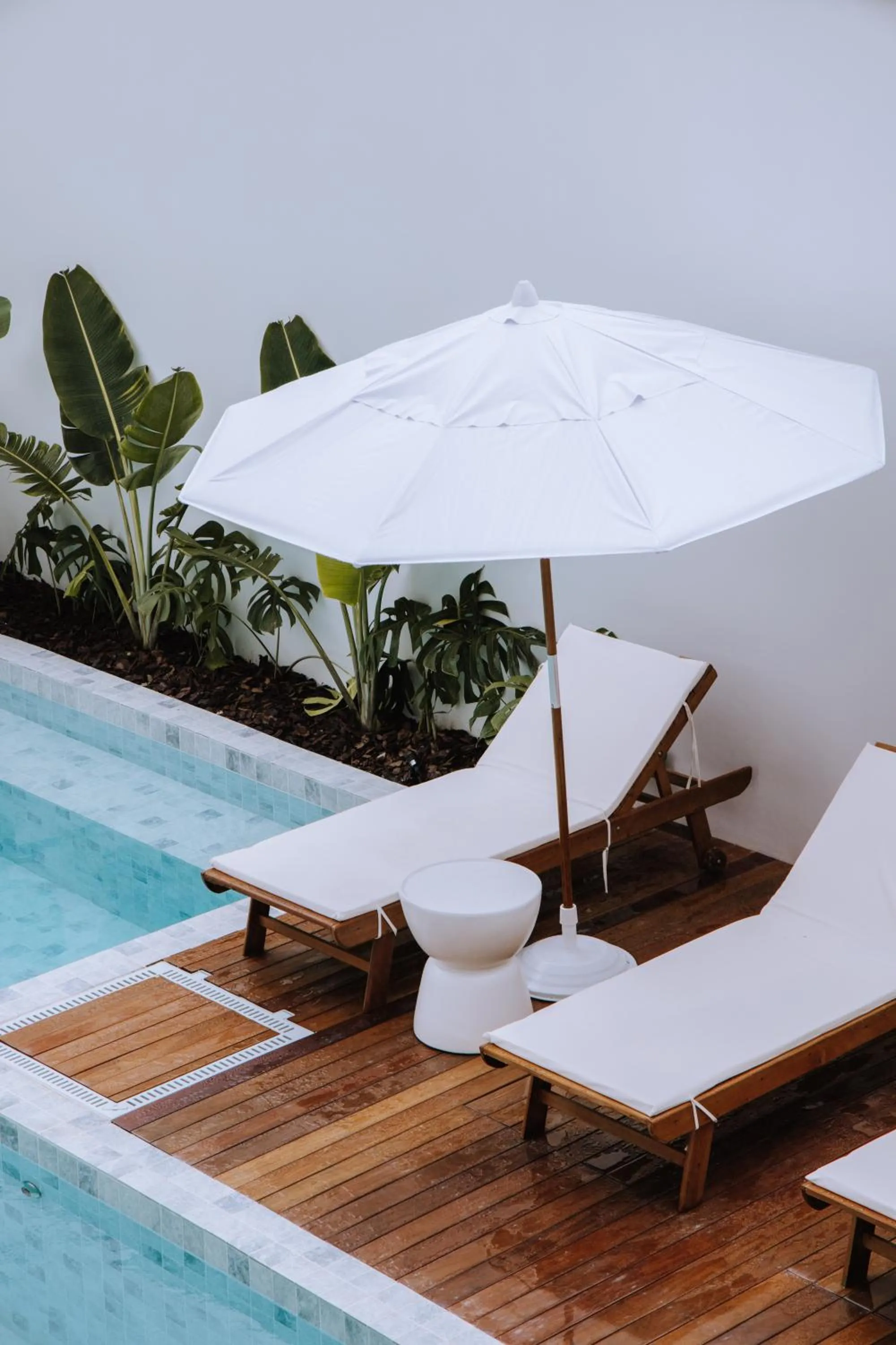 Pool view in Olisa Hotel Boutique