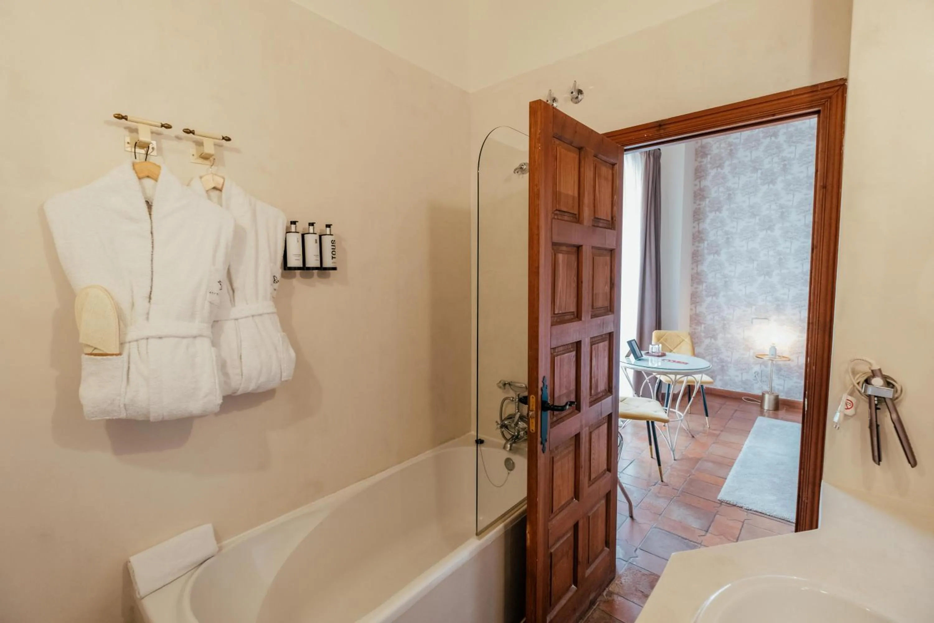 Bed in Hotel Cetina Palacio Ayala Berganza