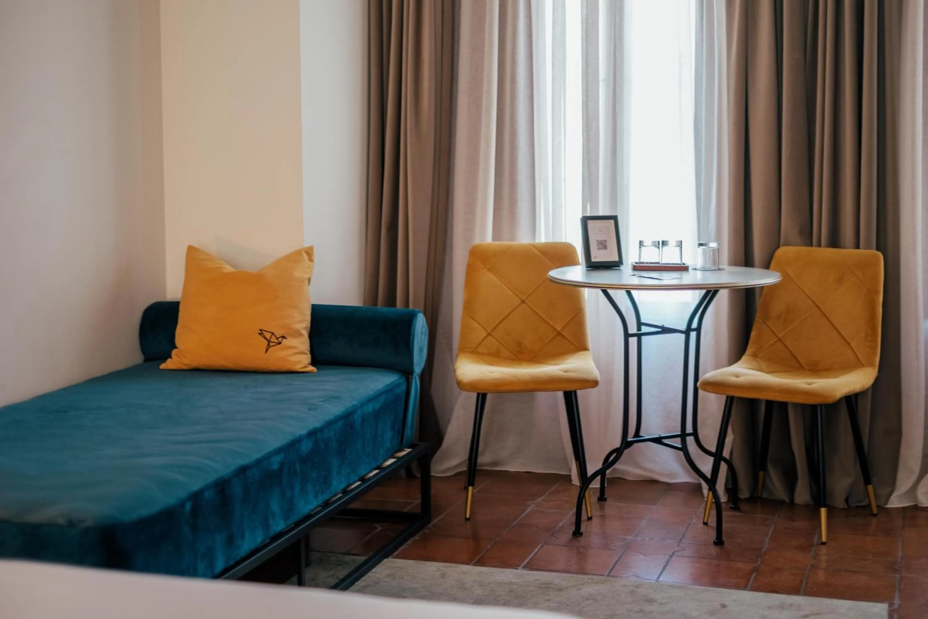 Bed in Hotel Cetina Palacio Ayala Berganza