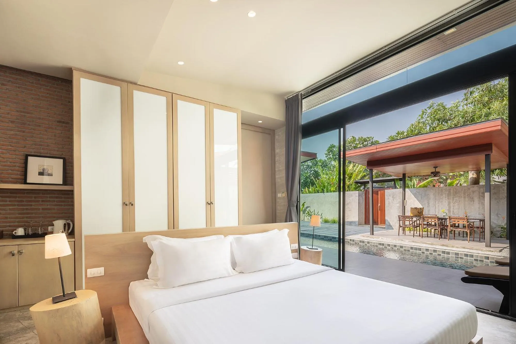 Bedroom, Bed in Sunday Sea Two Pool Villa Pattaya
