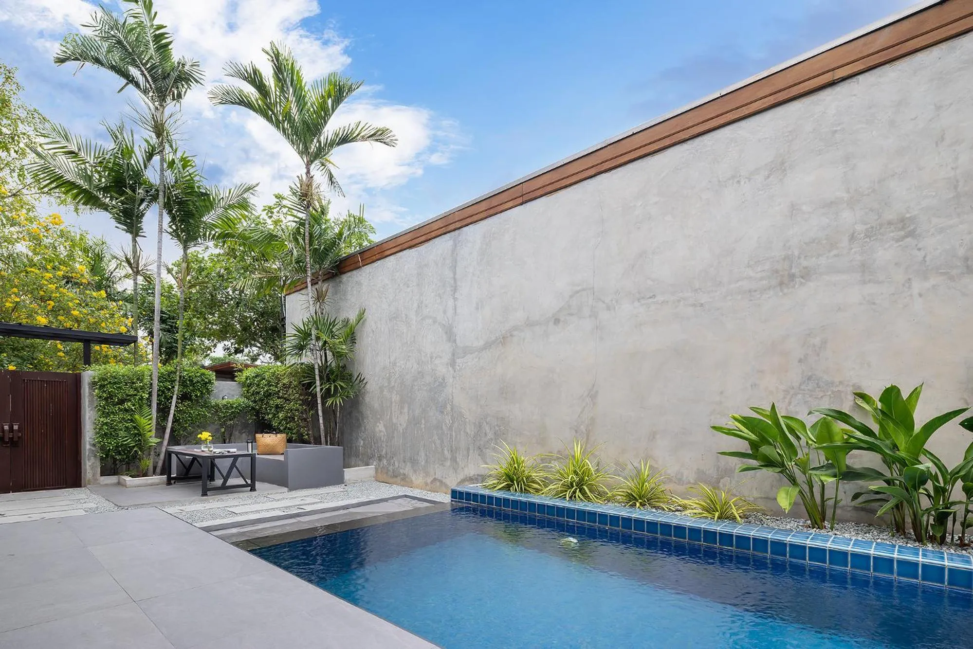 Pool view in Sunday Sea Two Pool Villa Pattaya