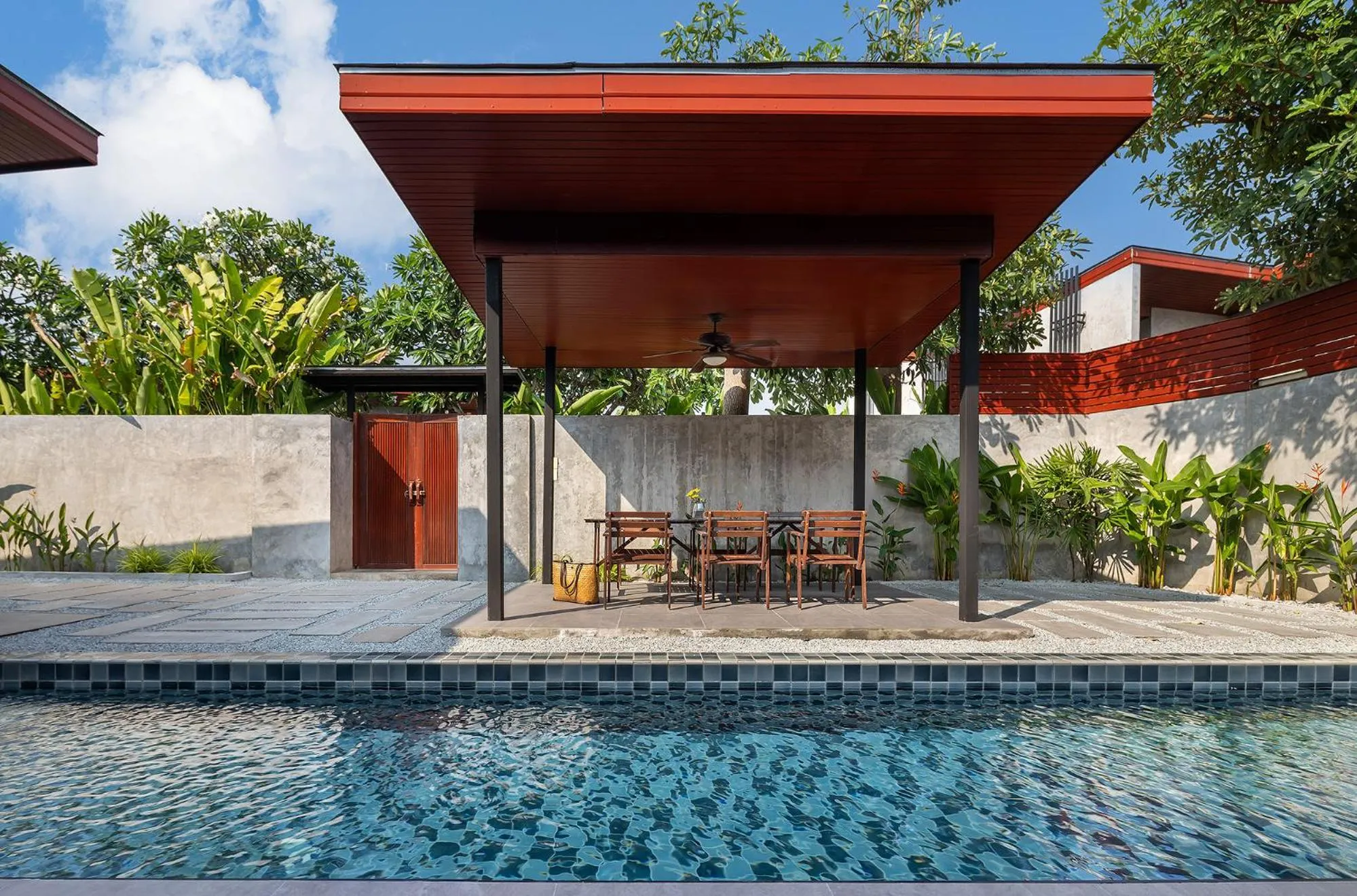 Patio in Sunday Sea Two Pool Villa Pattaya