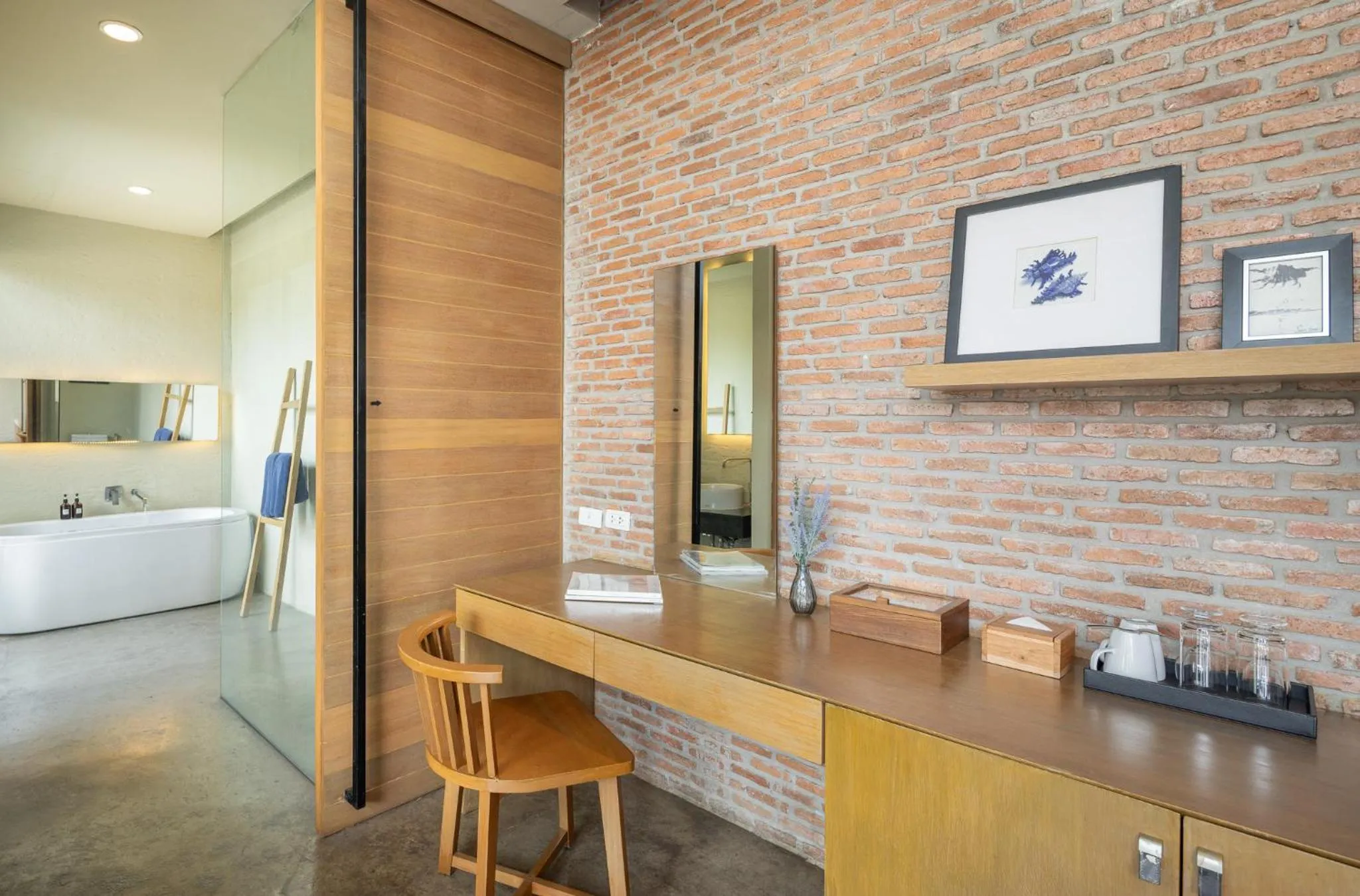 Seating area in Sunday Sea Two Pool Villa Pattaya