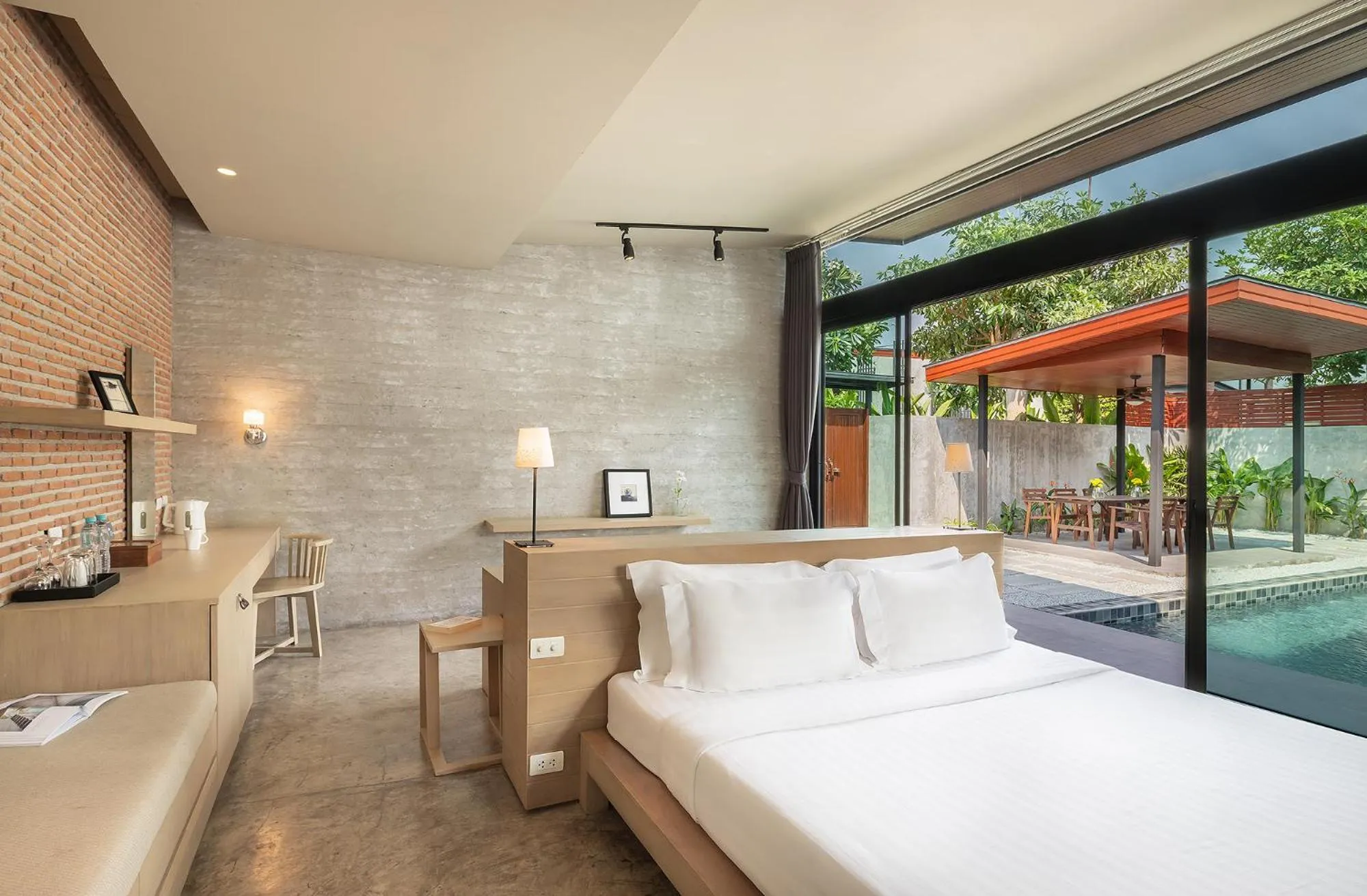 Bedroom, Bed in Sunday Sea Two Pool Villa Pattaya