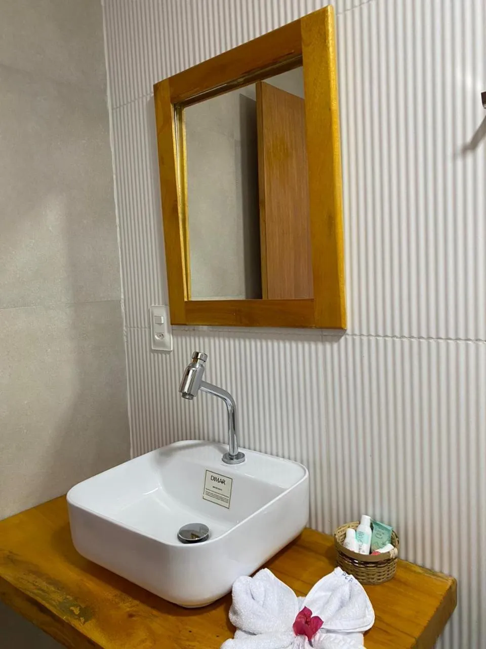 Bathroom in Pousada Corais do Bitingui