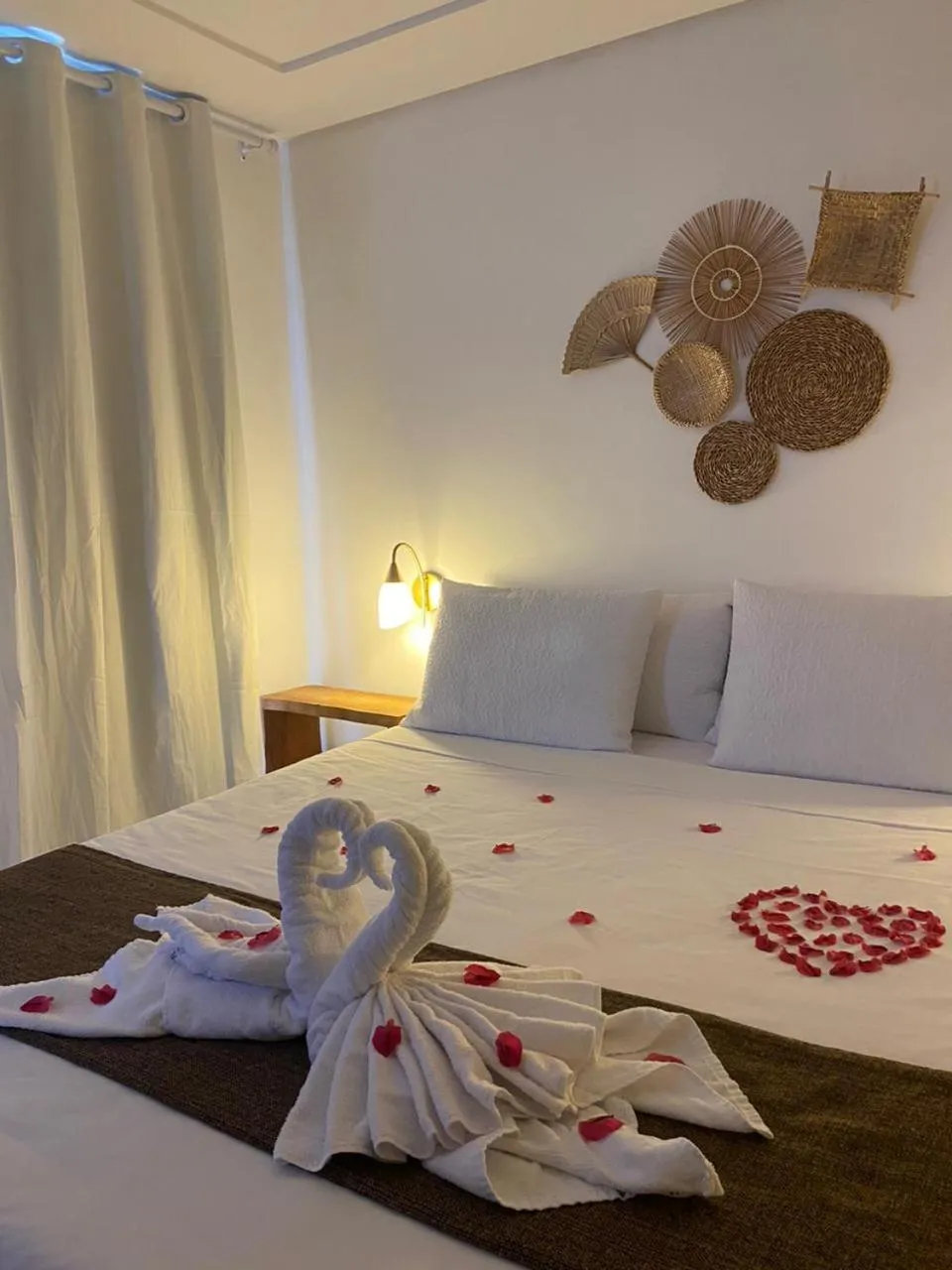 Bed in Pousada Corais do Bitingui