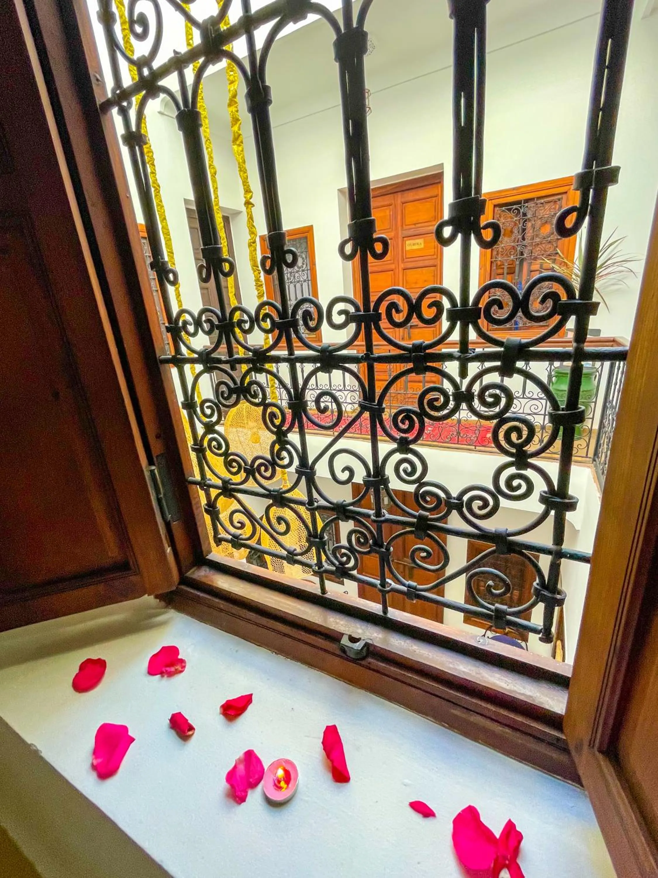 View (from property/room) in Riad karim