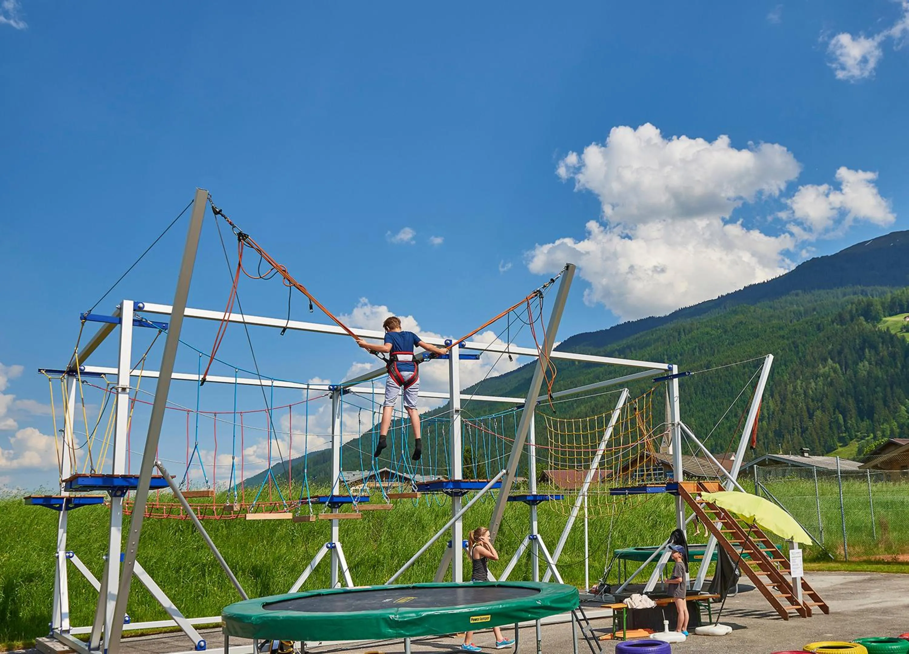 Children play ground in Hotel der Wolkensteinbär