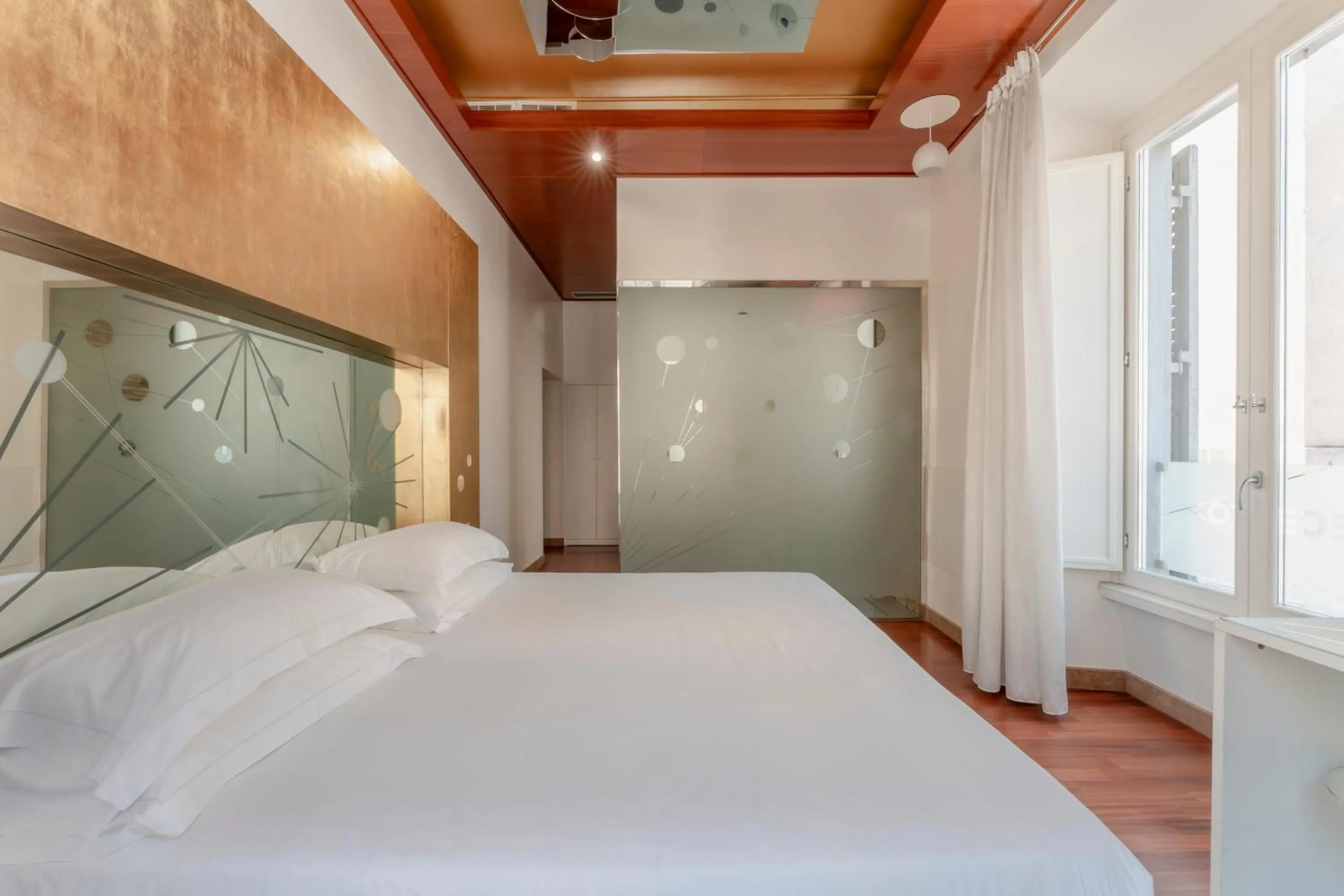 Bedroom, Bed in Hotel Trecento