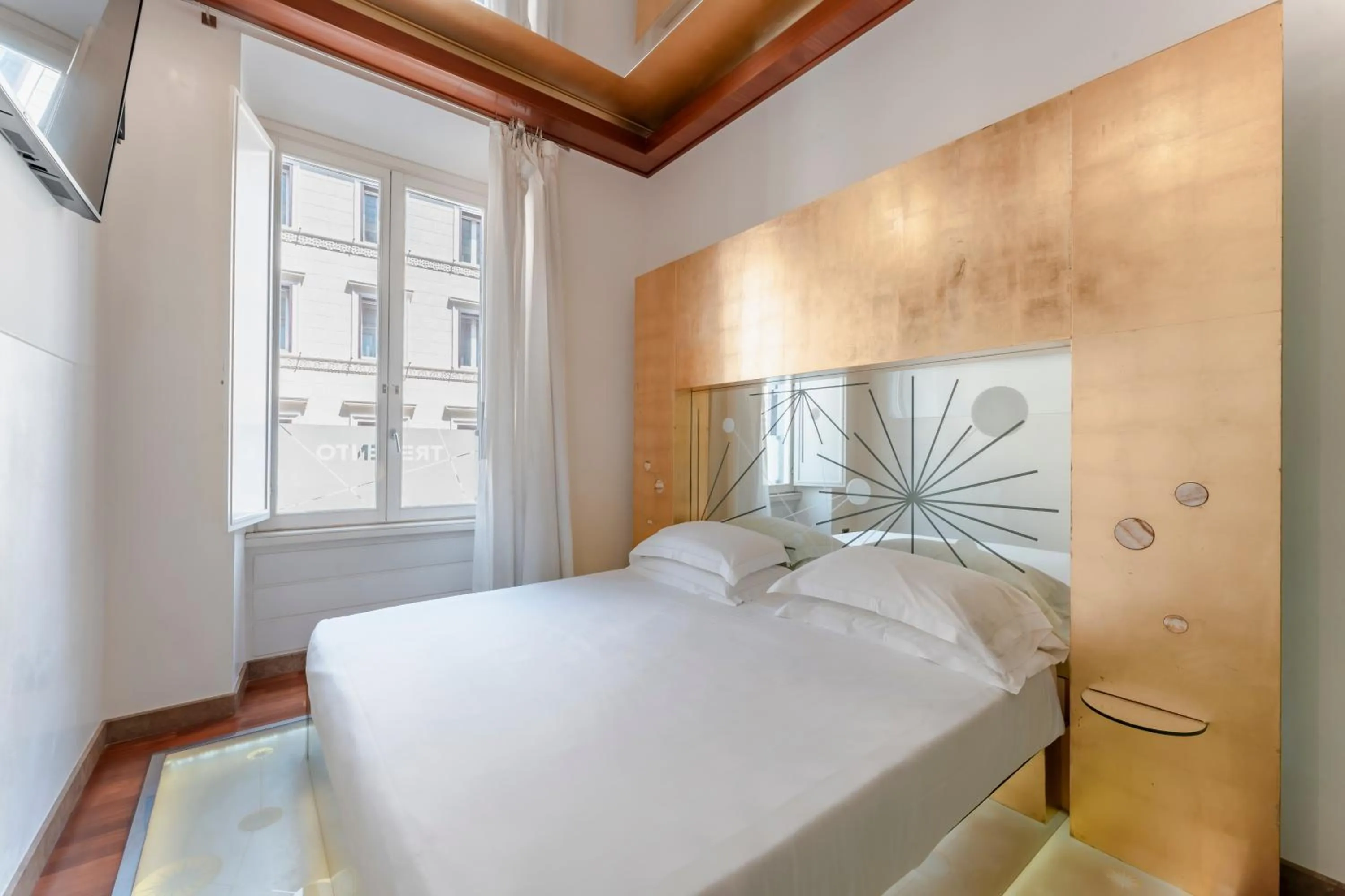 Bedroom, Bed in Hotel Trecento