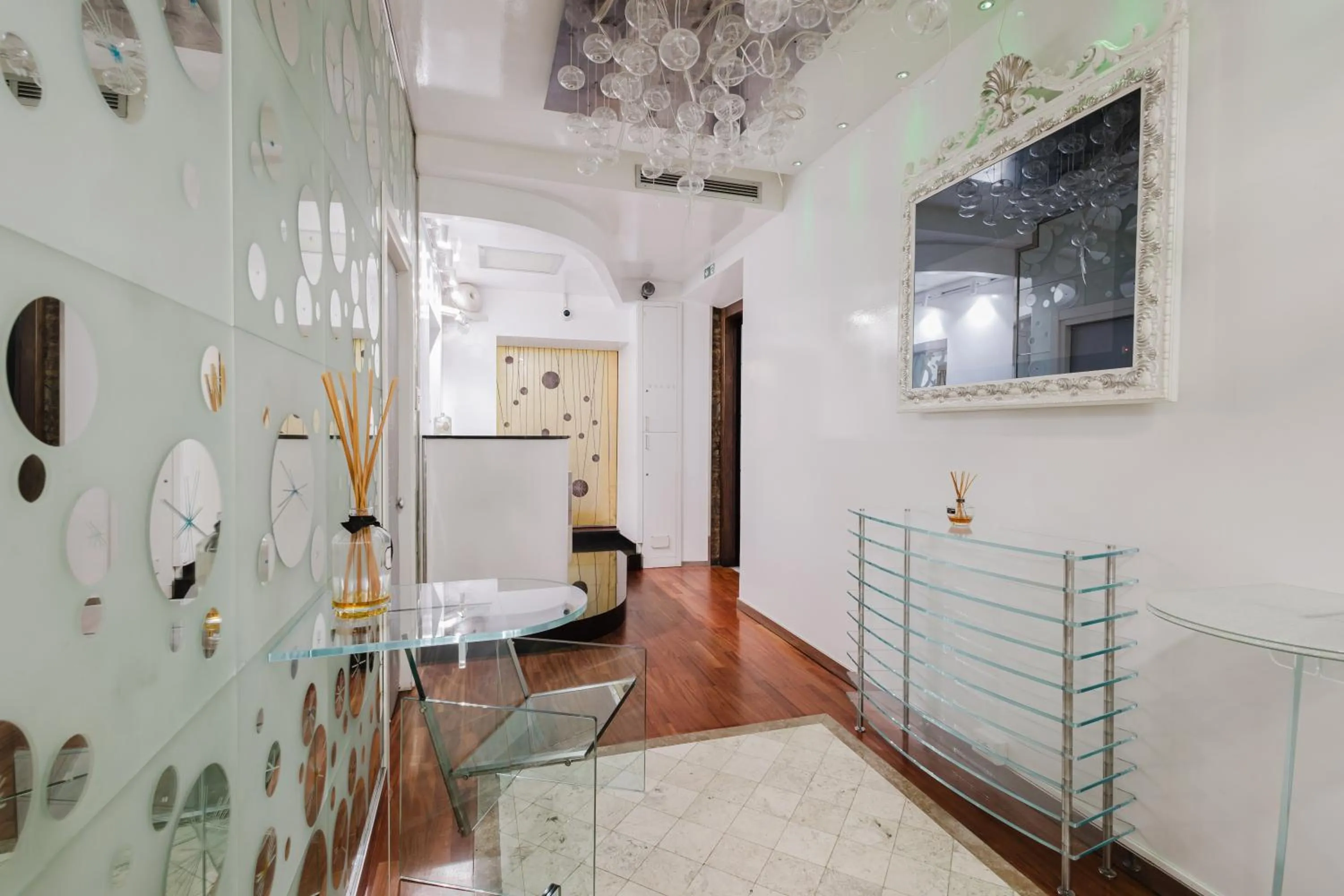 Lobby or reception in Hotel Trecento