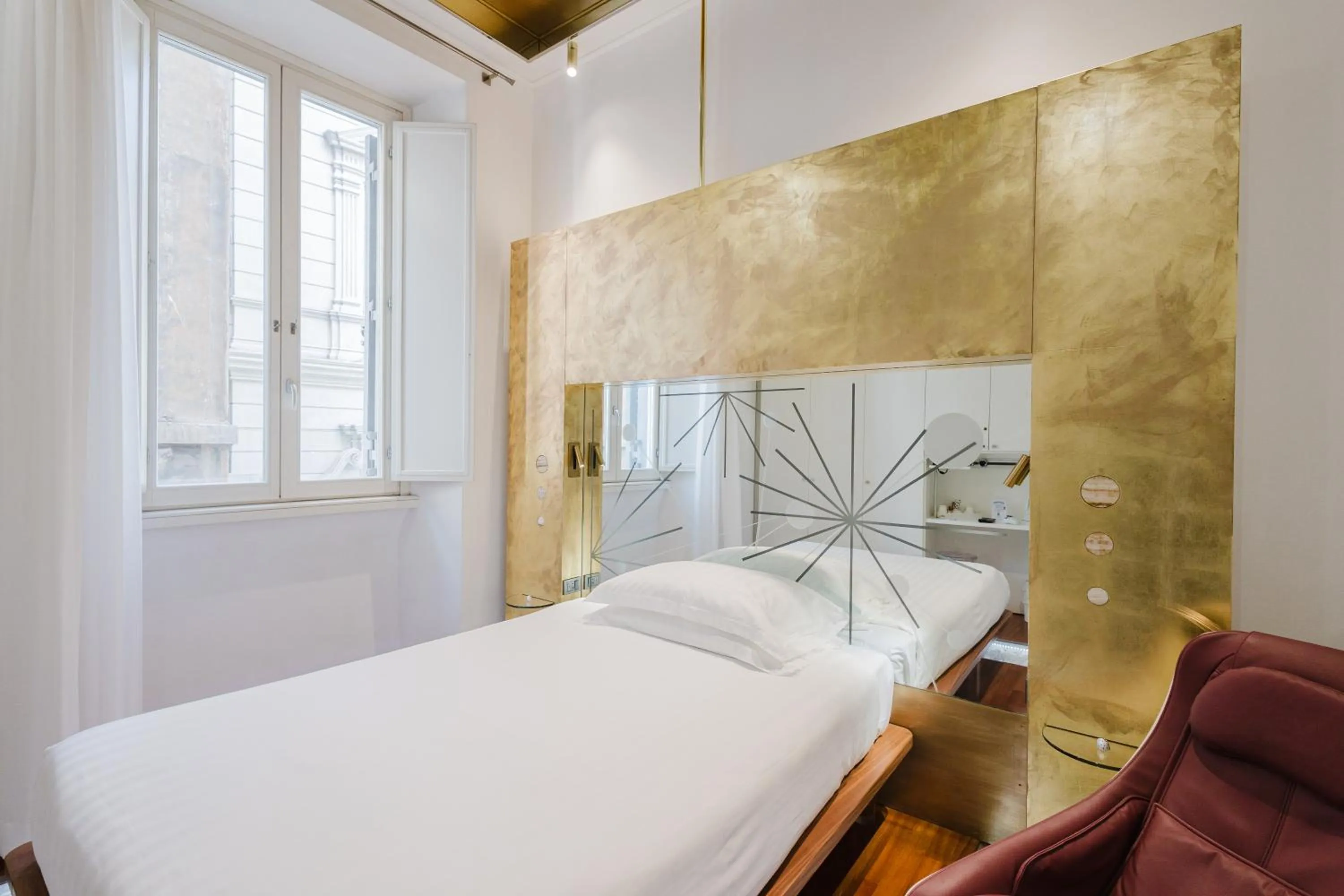 Bedroom, Bed in Hotel Trecento