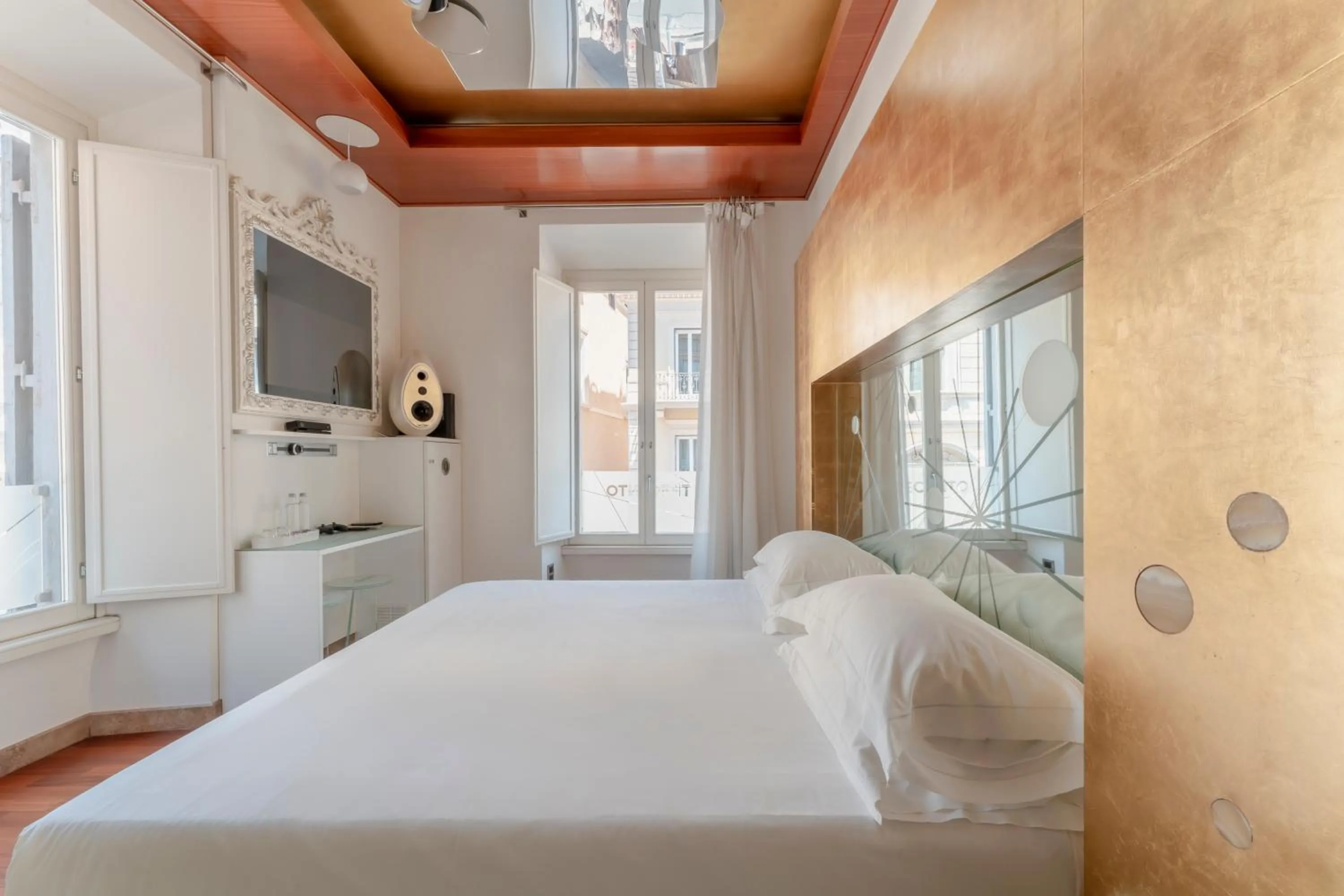 Bedroom, Bed in Hotel Trecento