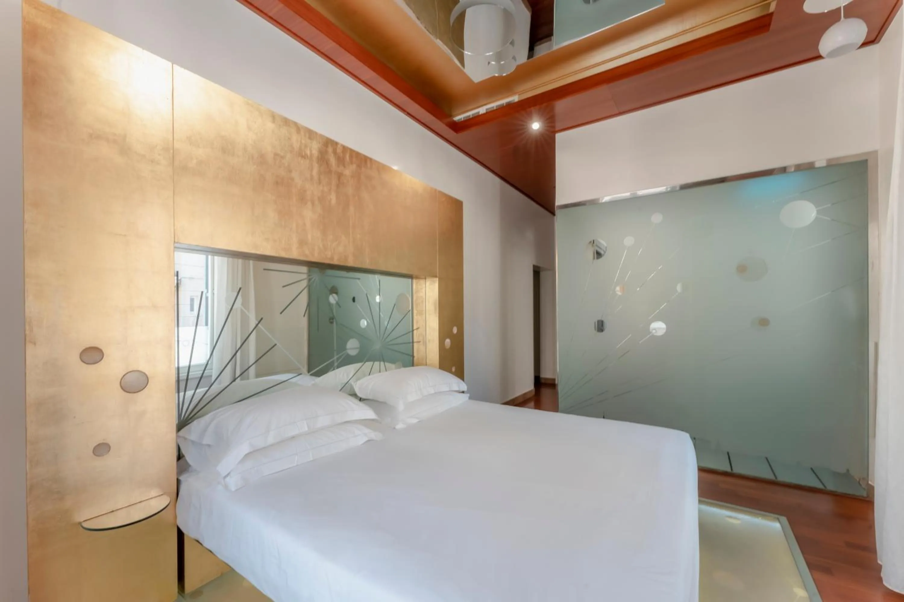 Bedroom, Bed in Hotel Trecento