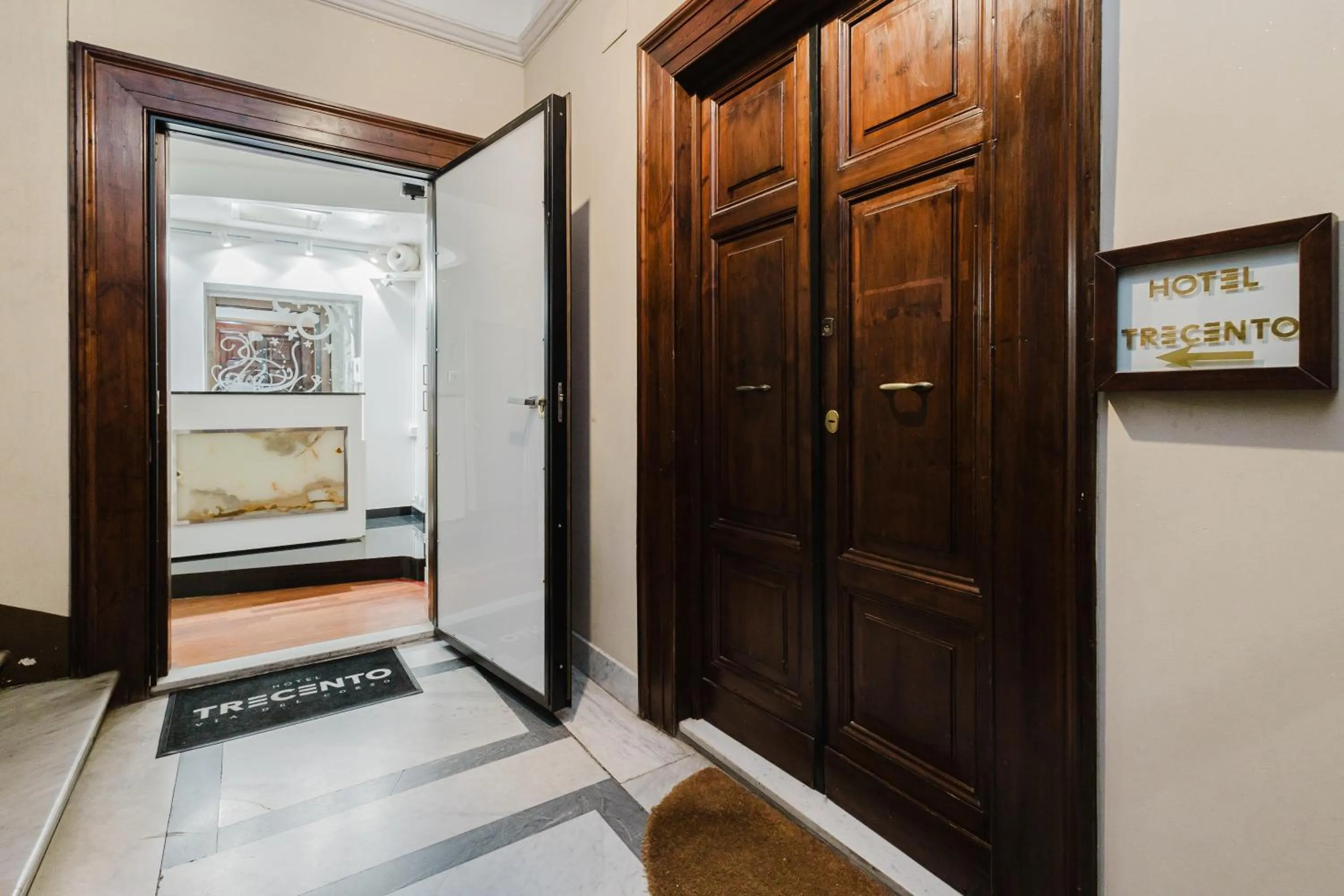 Lobby or reception in Hotel Trecento