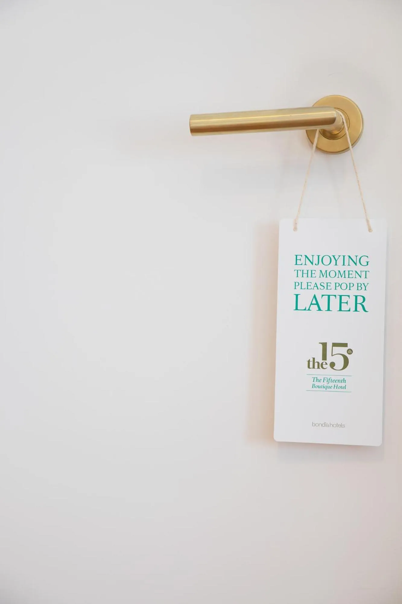 Logo/Certificate/Sign in The 15th Boutique Hotel