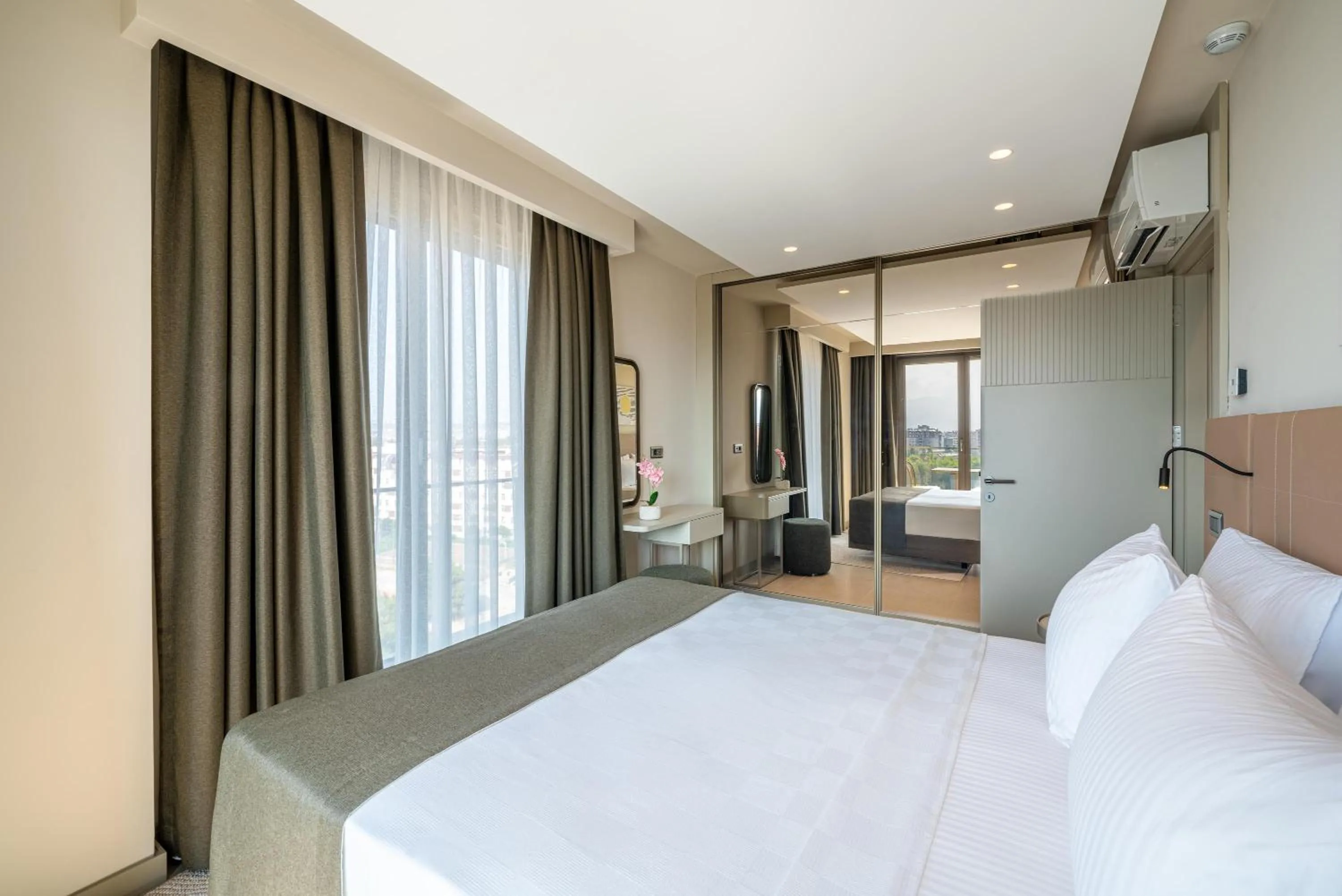 Bed in Casamax Suites