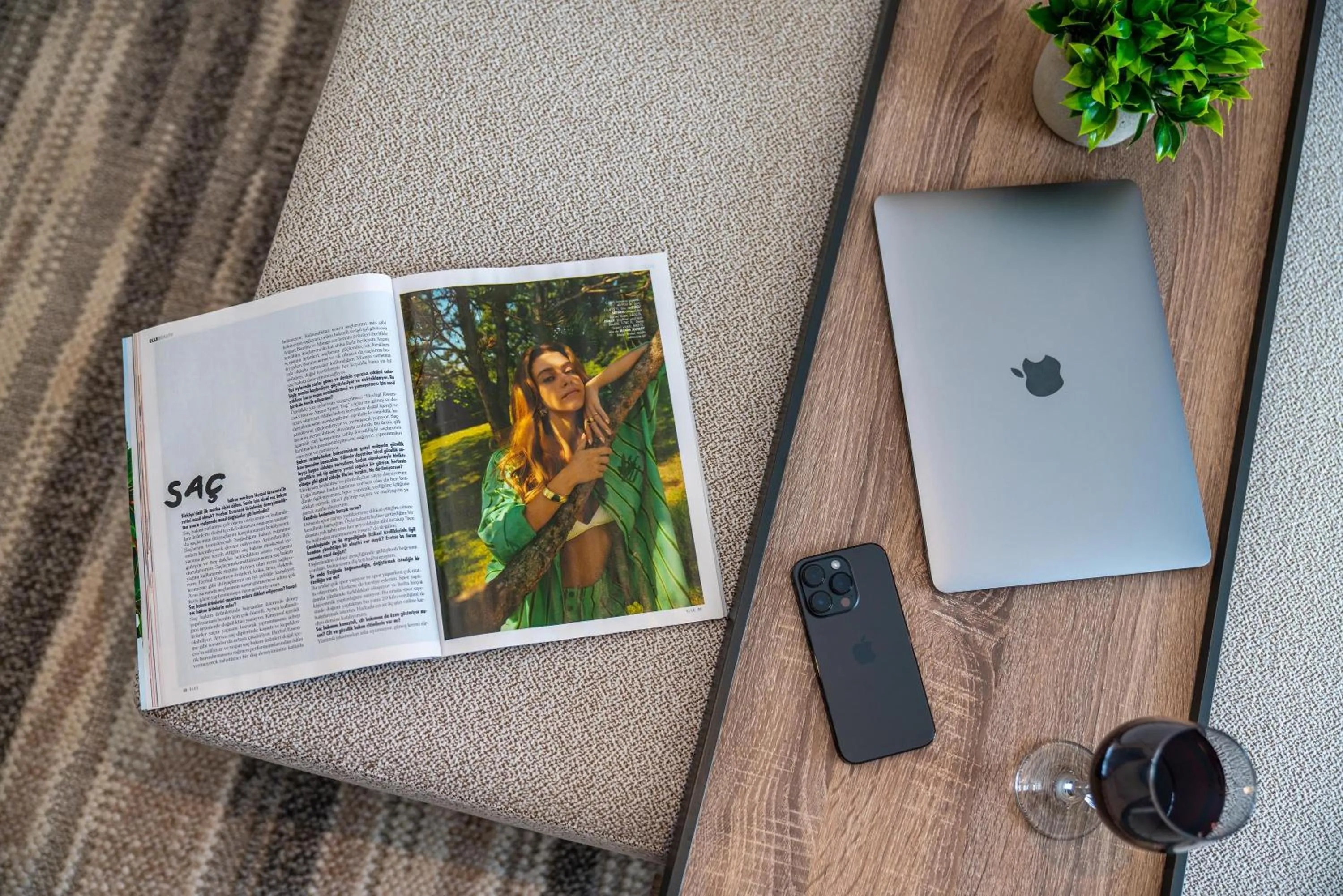 Seating area in Casamax Suites