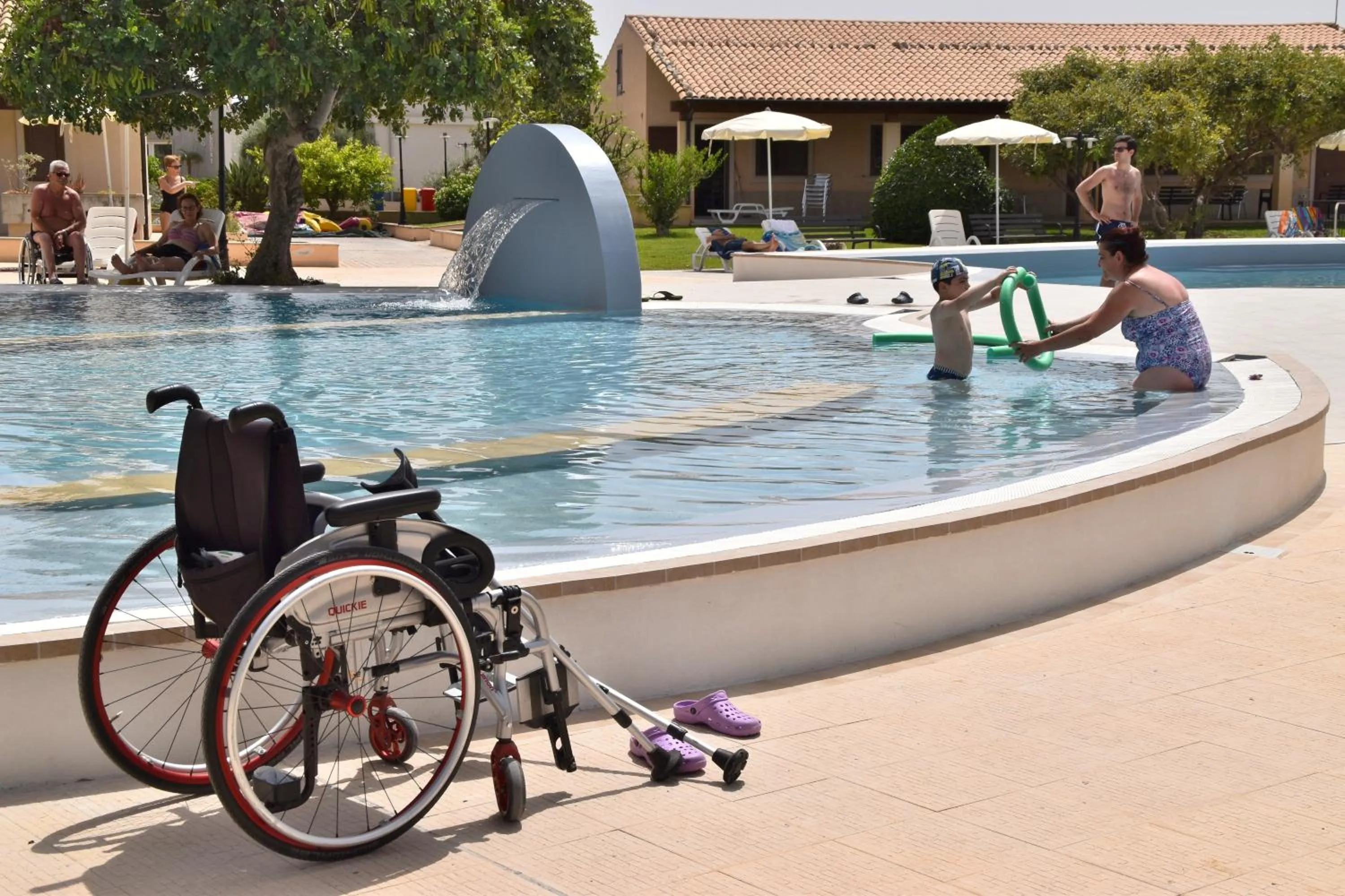Swimming pool in Kikki Village